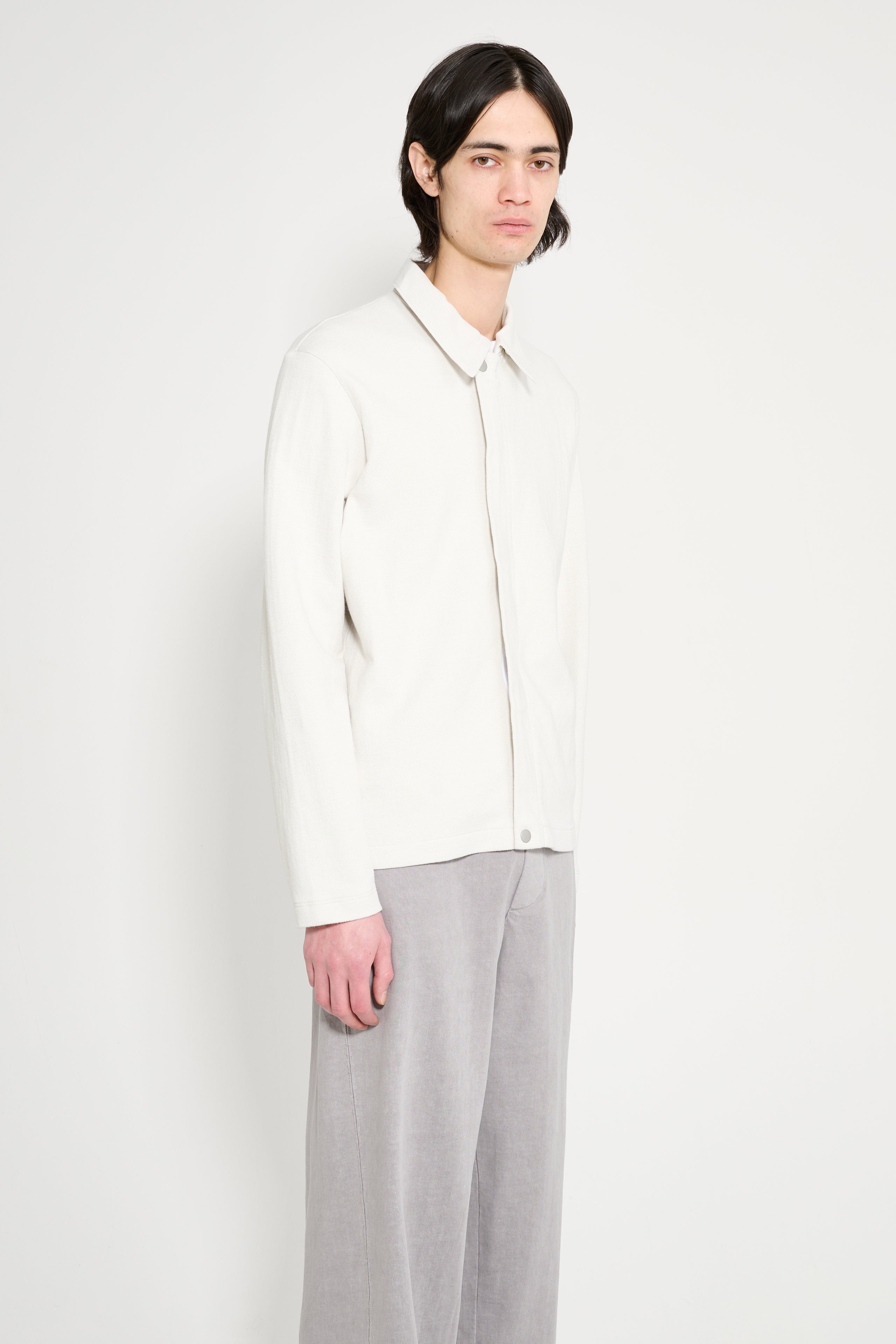 Lady White Co. Double Knit Jacket Off White
