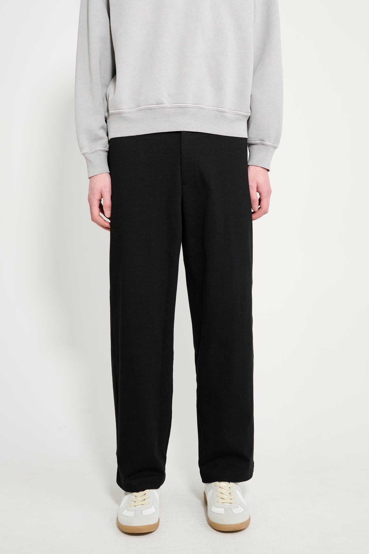 Lady White Co. Belted Jersey Trouser Black