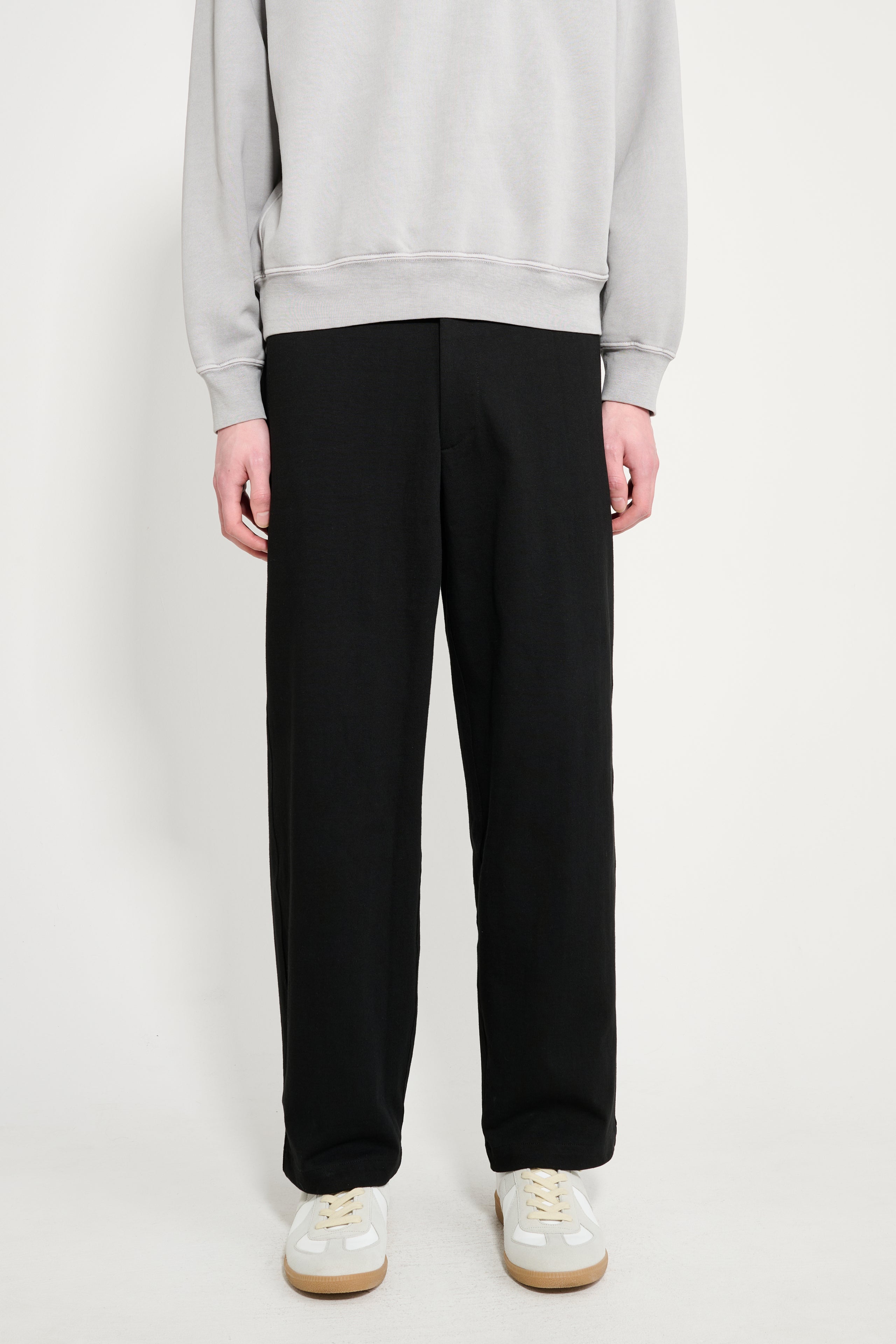 Lady White Co. Belted Jersey Trouser Black