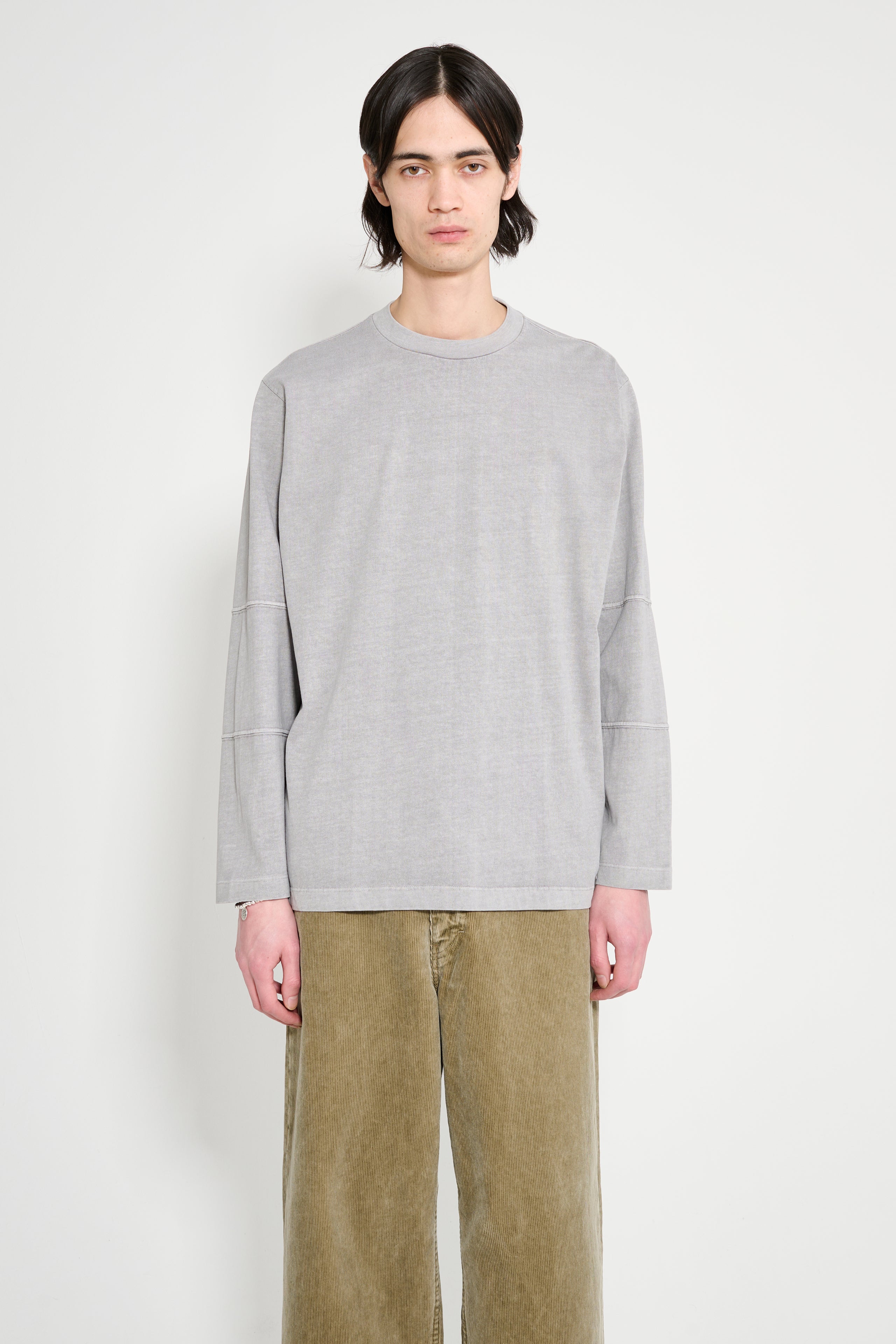 Lady White Co. Tripanel LS T-shirt Pigment Chalk