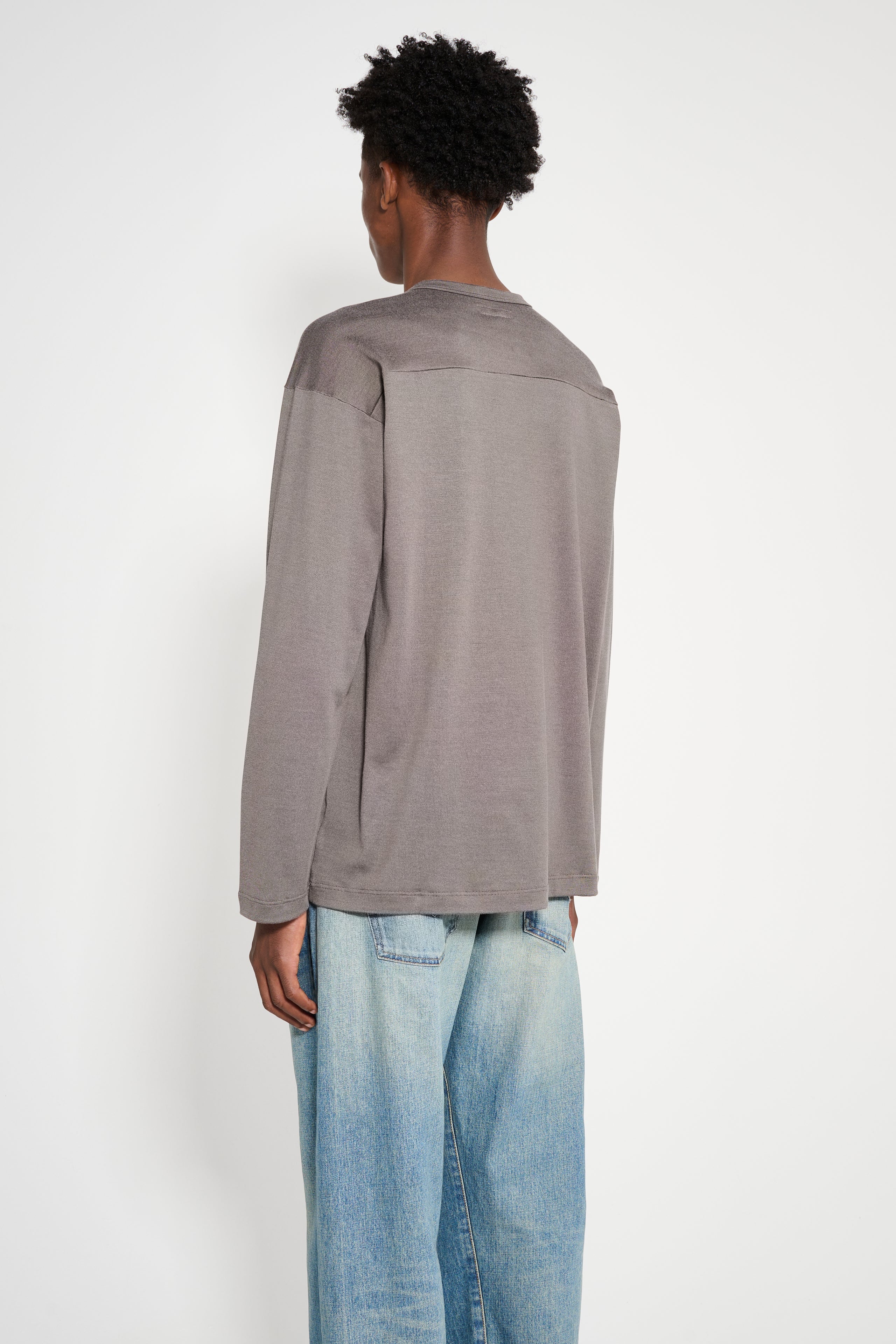 Lady White Co. LS Football T-shirt Grey Olive