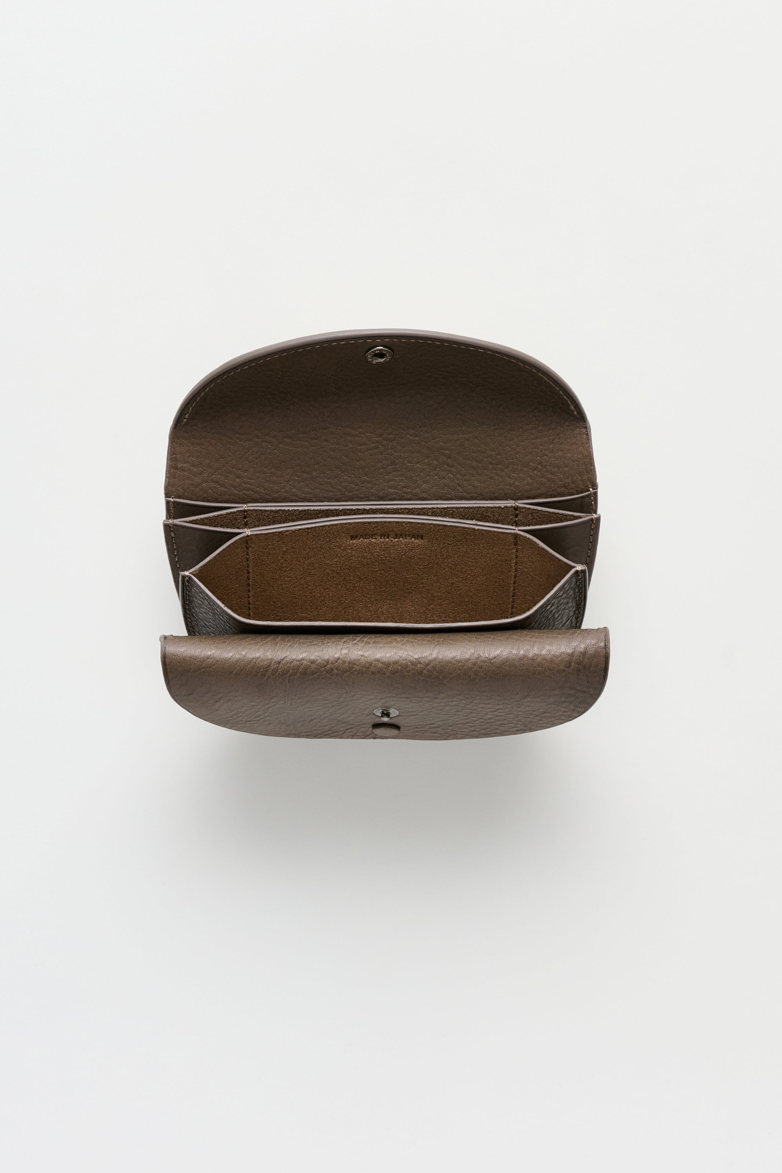 Lady White Co. x Kaptain Sunshine Wallet Brown Pebble