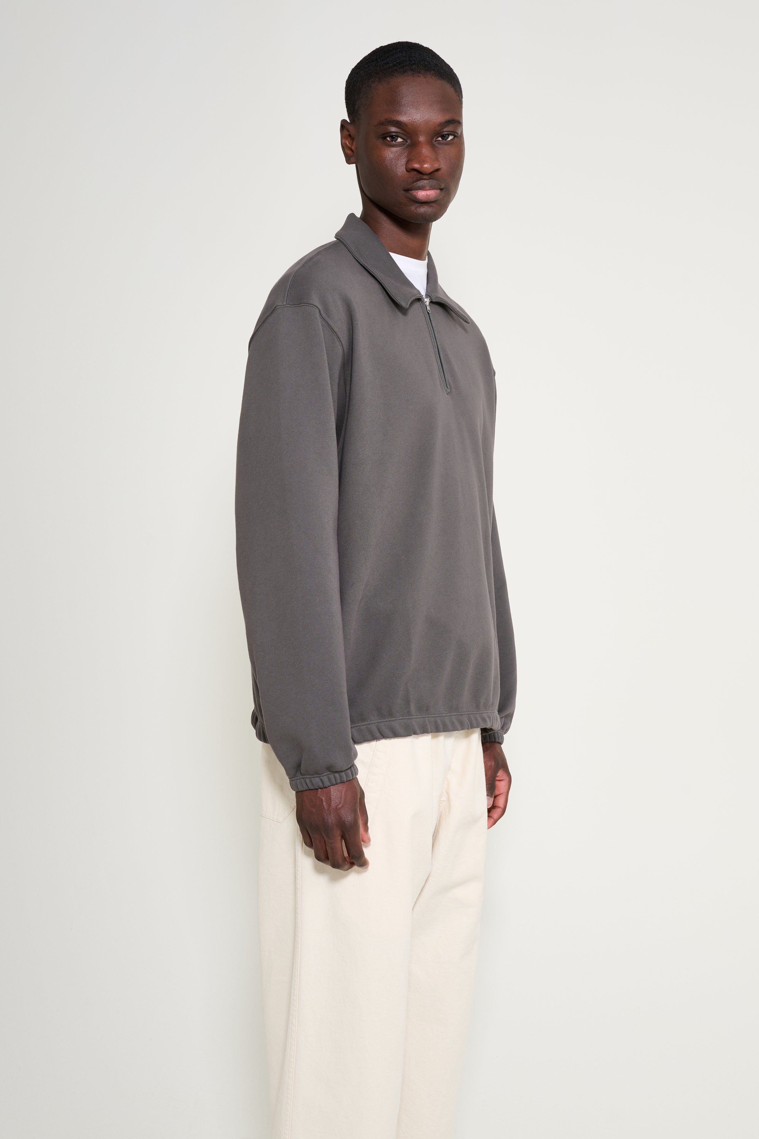 Lady White Co. Topper 1/4 Zip Pewter