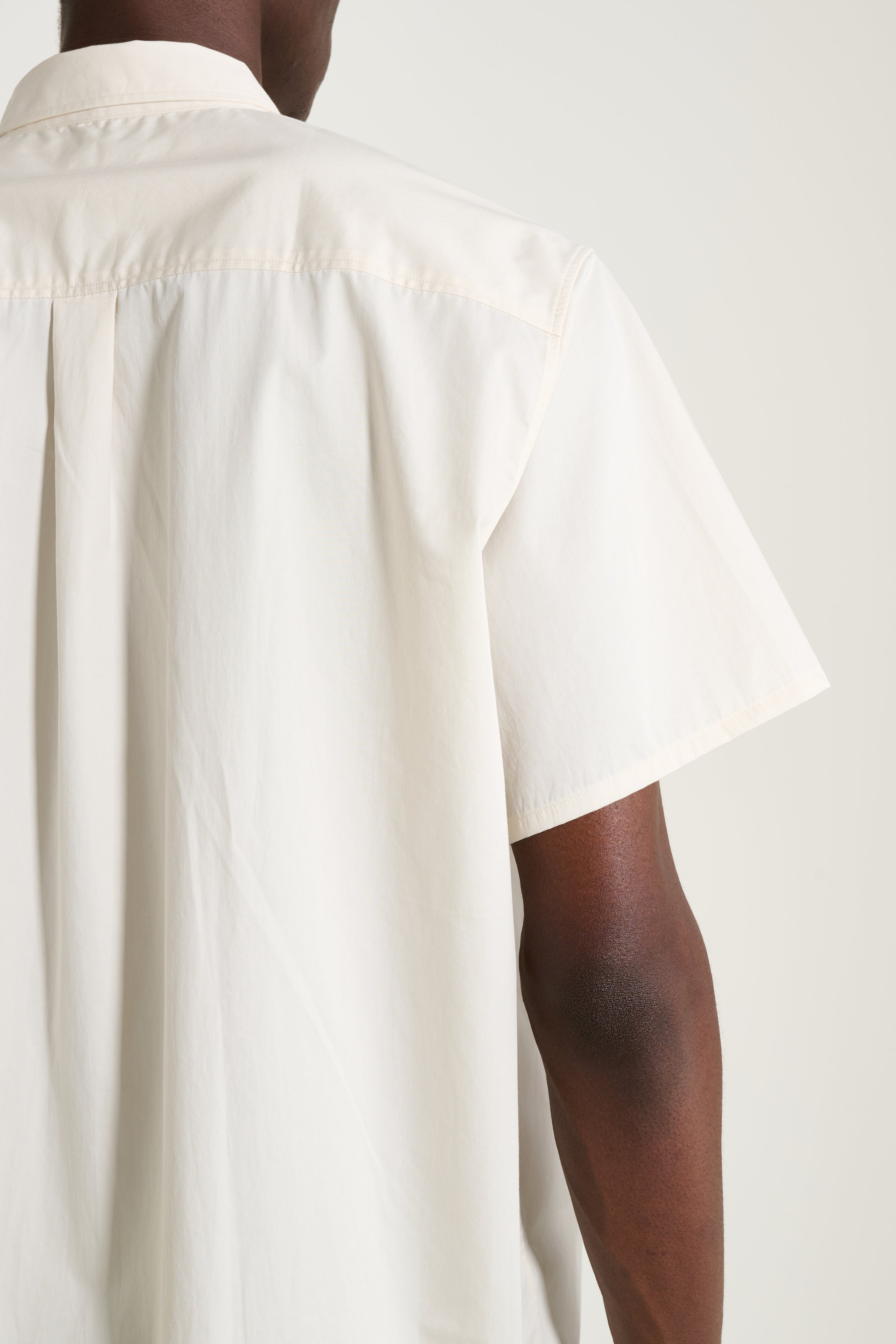 Lady White Co. Lynn Poplin S/S Shirt Almost Yellow