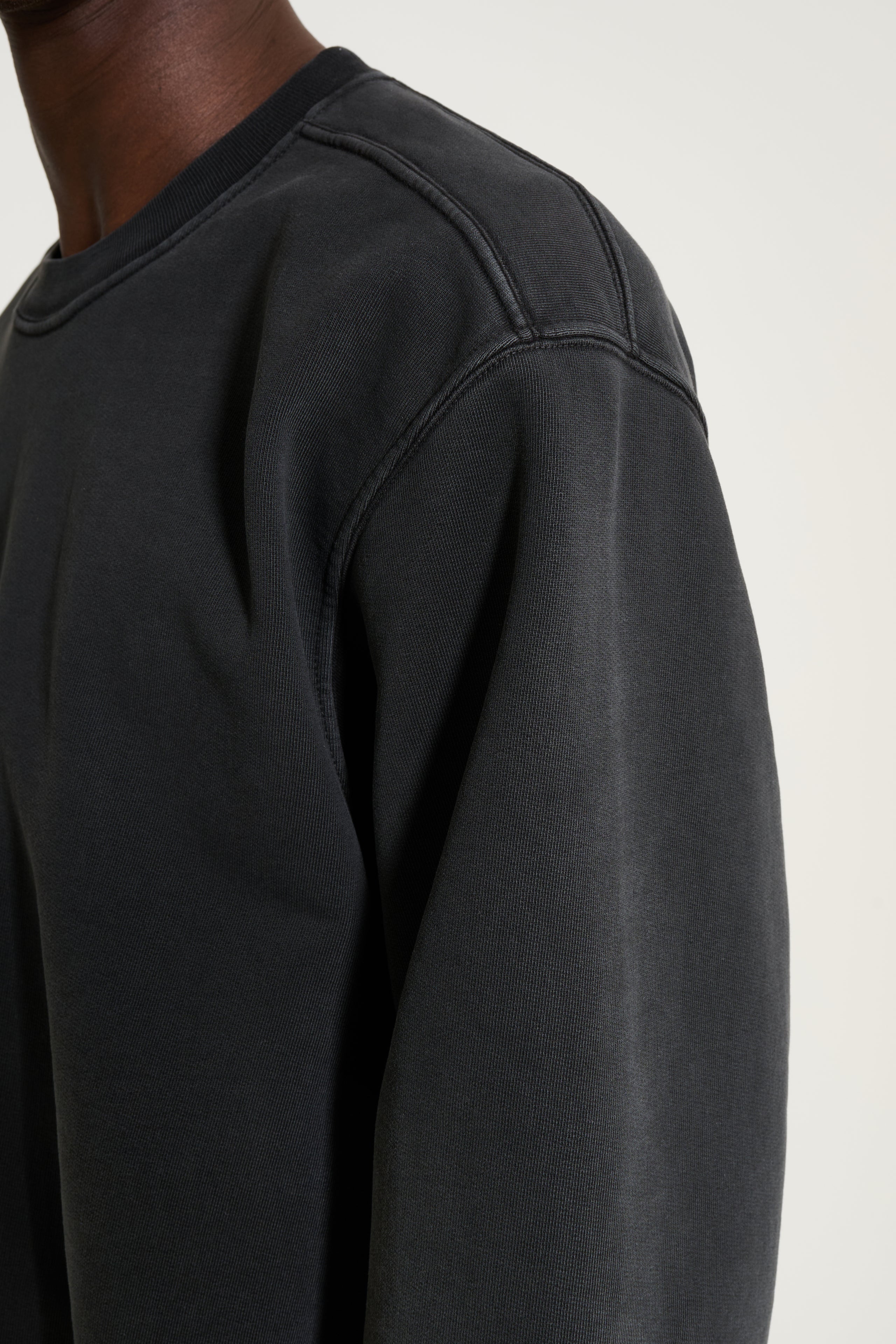 Lady White Co. Mini Crewneck Pigment Charcoal