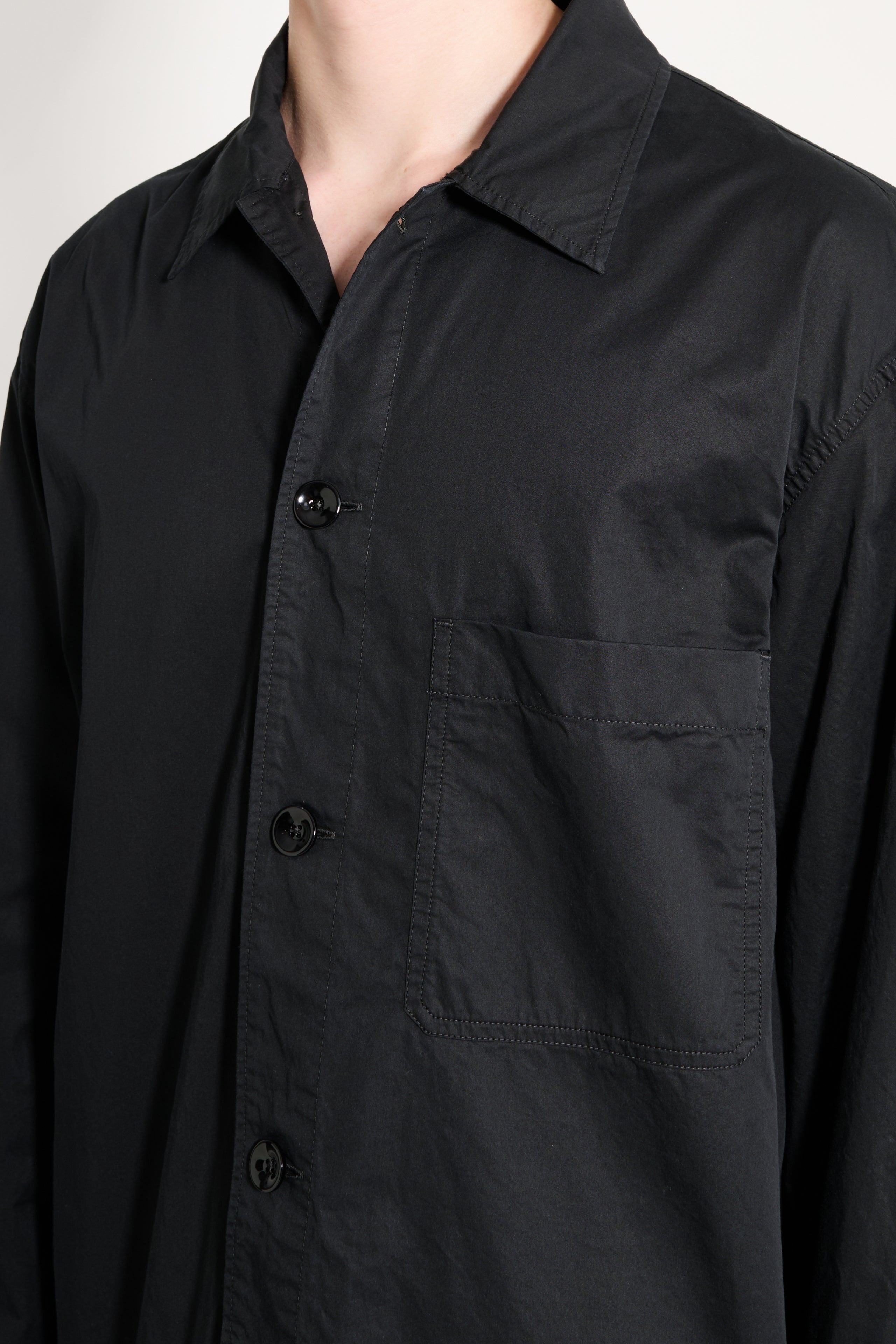 Lemaire Pyjama Shirt Black