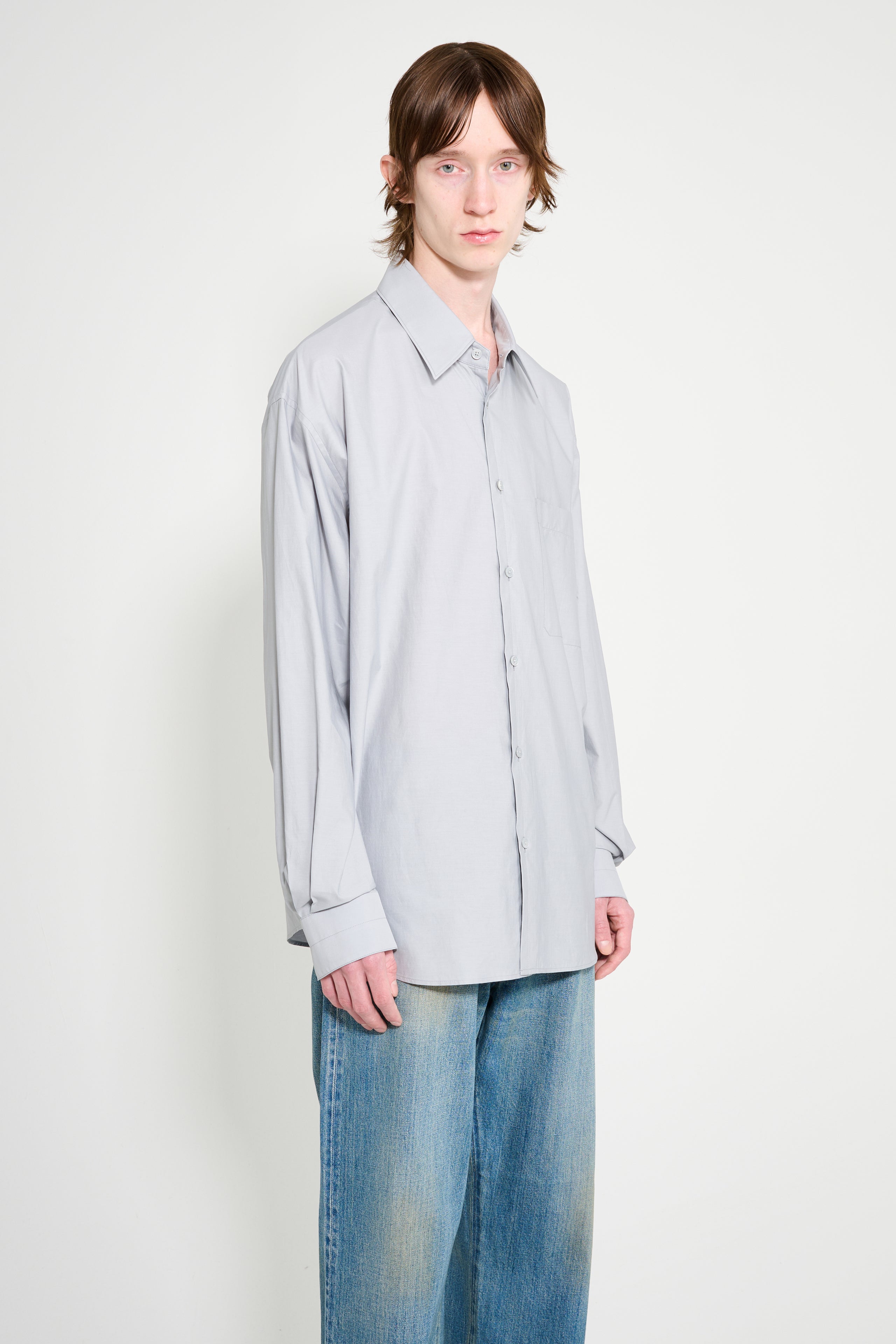 Lemaire Regular Shirt Mist