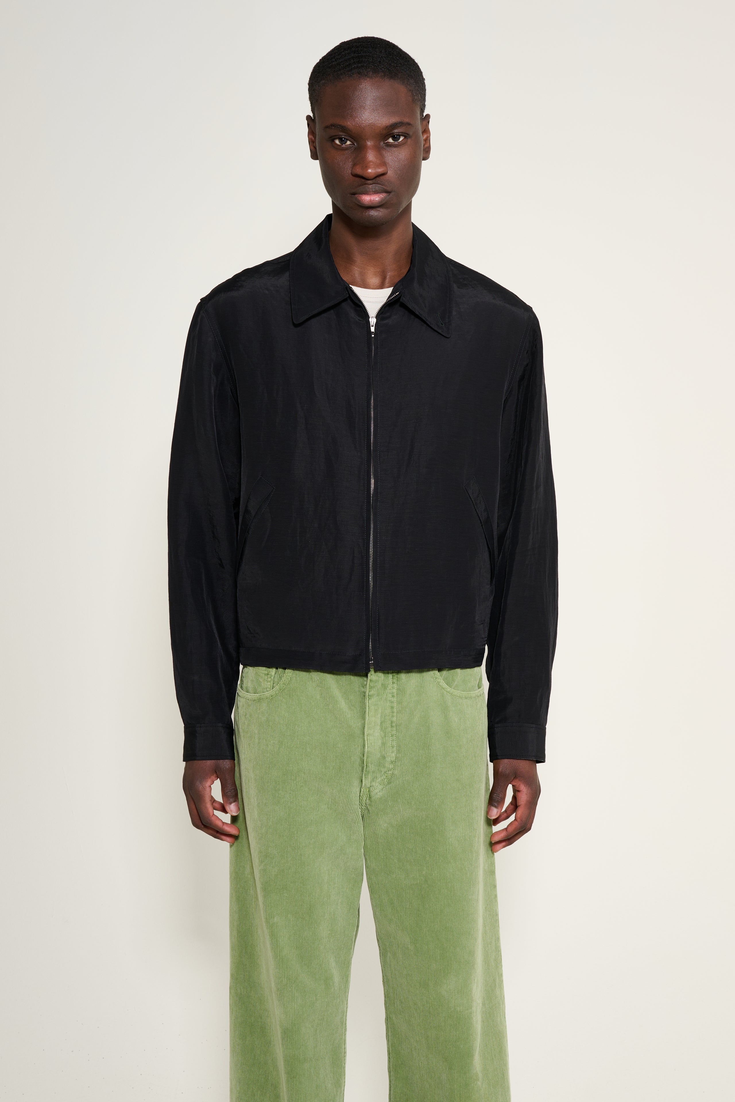 Lemaire Short Blouson Black