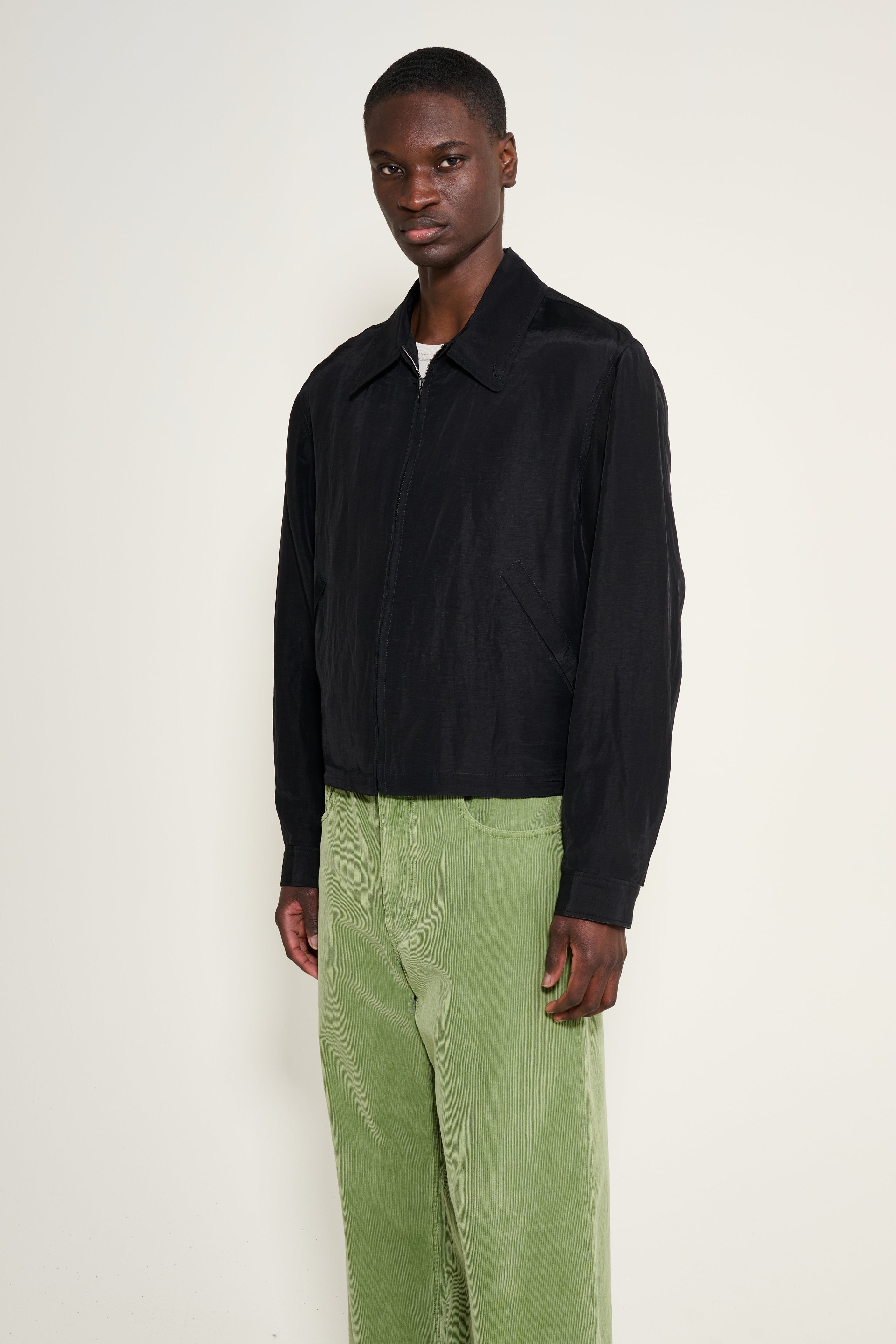 Lemaire Short Blouson Black