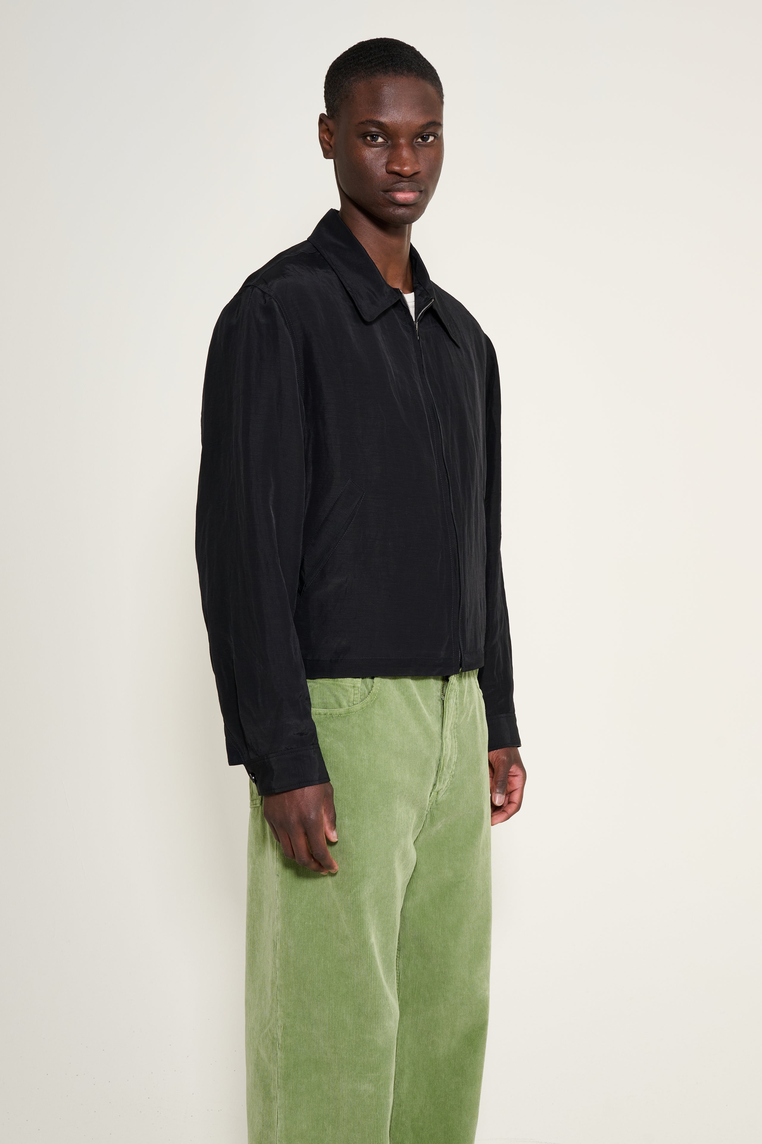 Lemaire Short Blouson Black