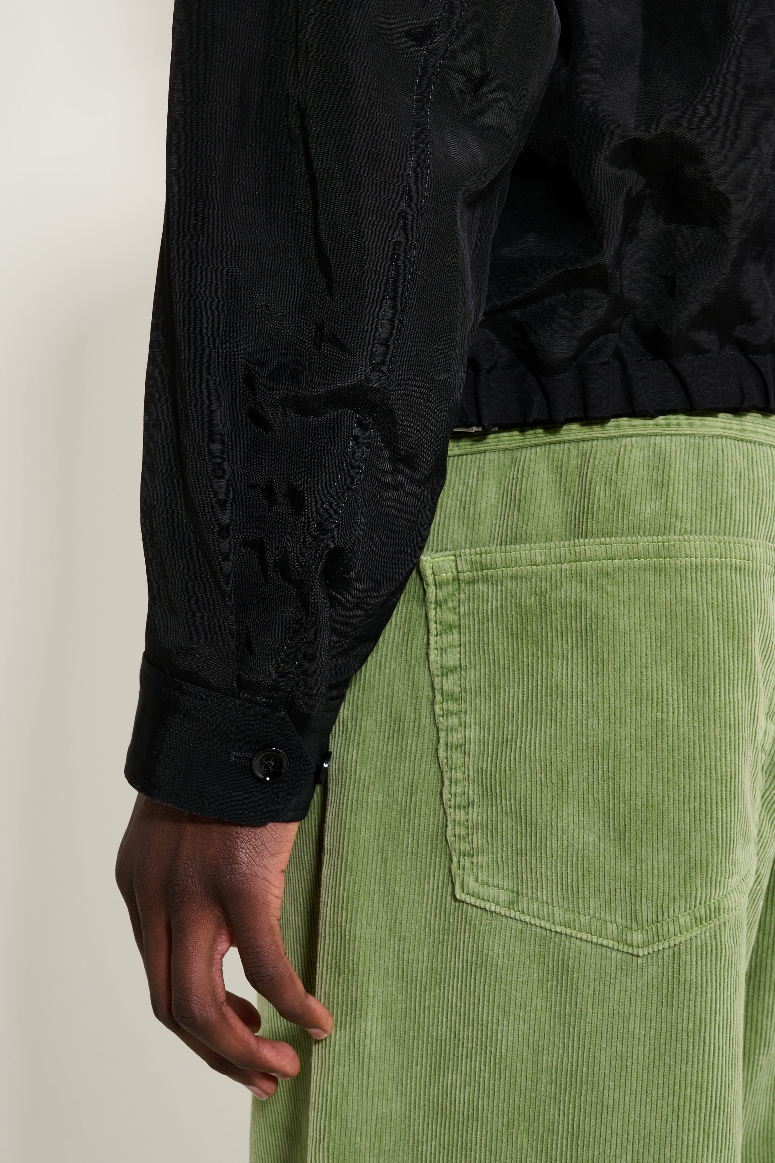 Lemaire Short Blouson Black