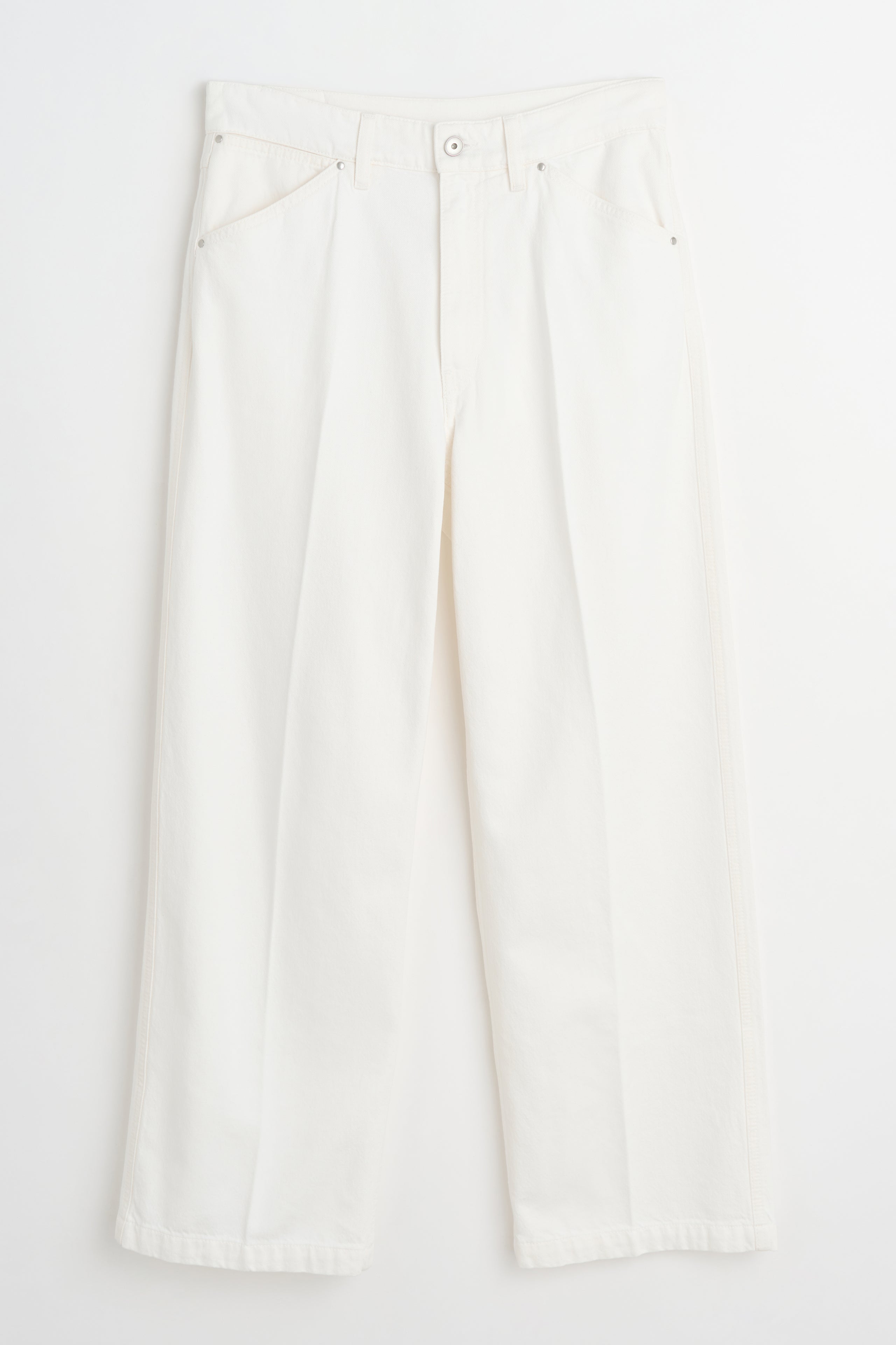 Lemaire Wide Pants Milk