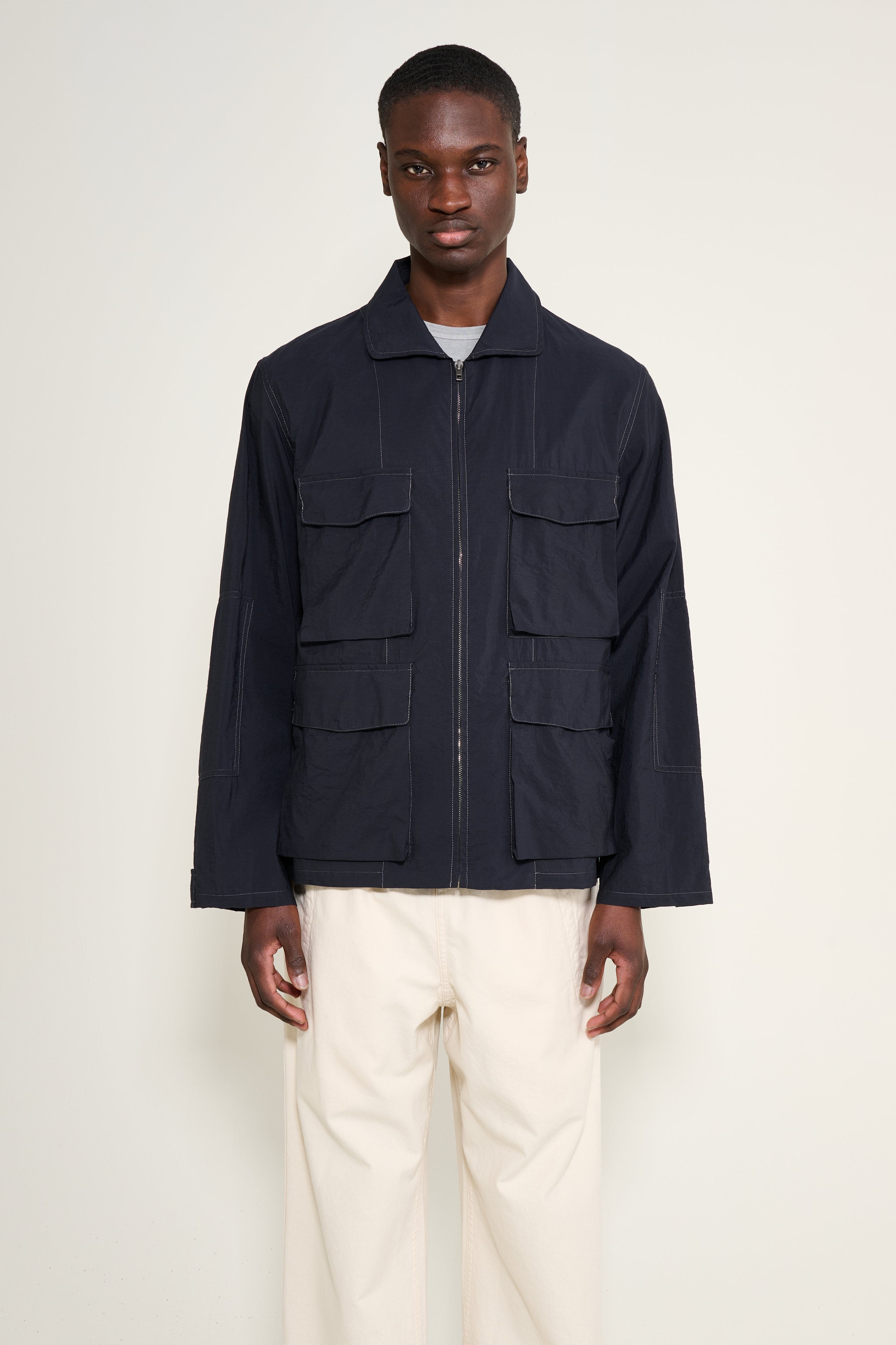 Lemaire 3D Pocket Jacket Squid Ink