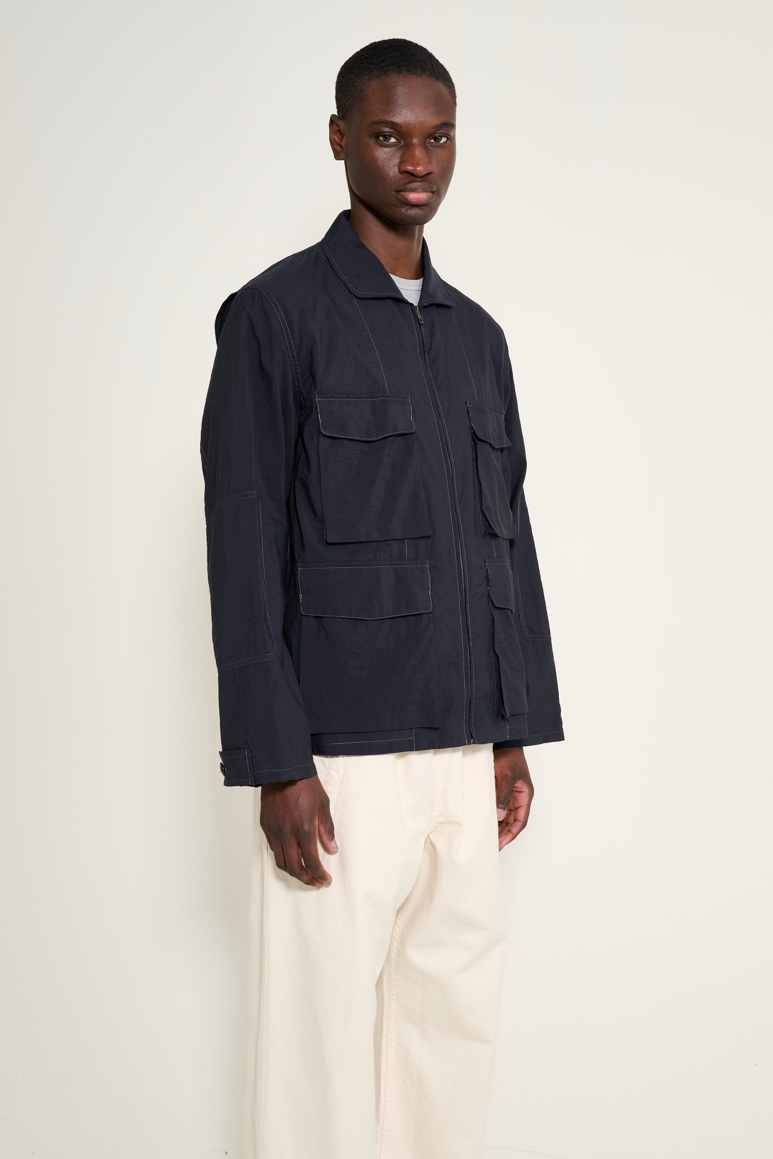 Lemaire 3D Pocket Jacket Squid Ink