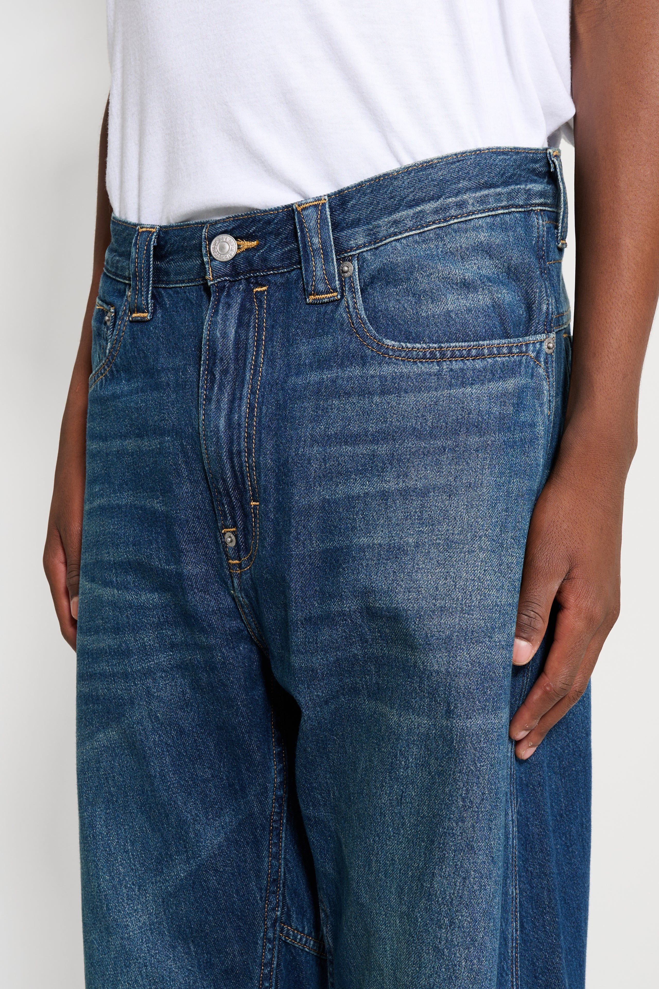 Kiko Kostadinov x Levi's M Baggy Jeans Mid Wash