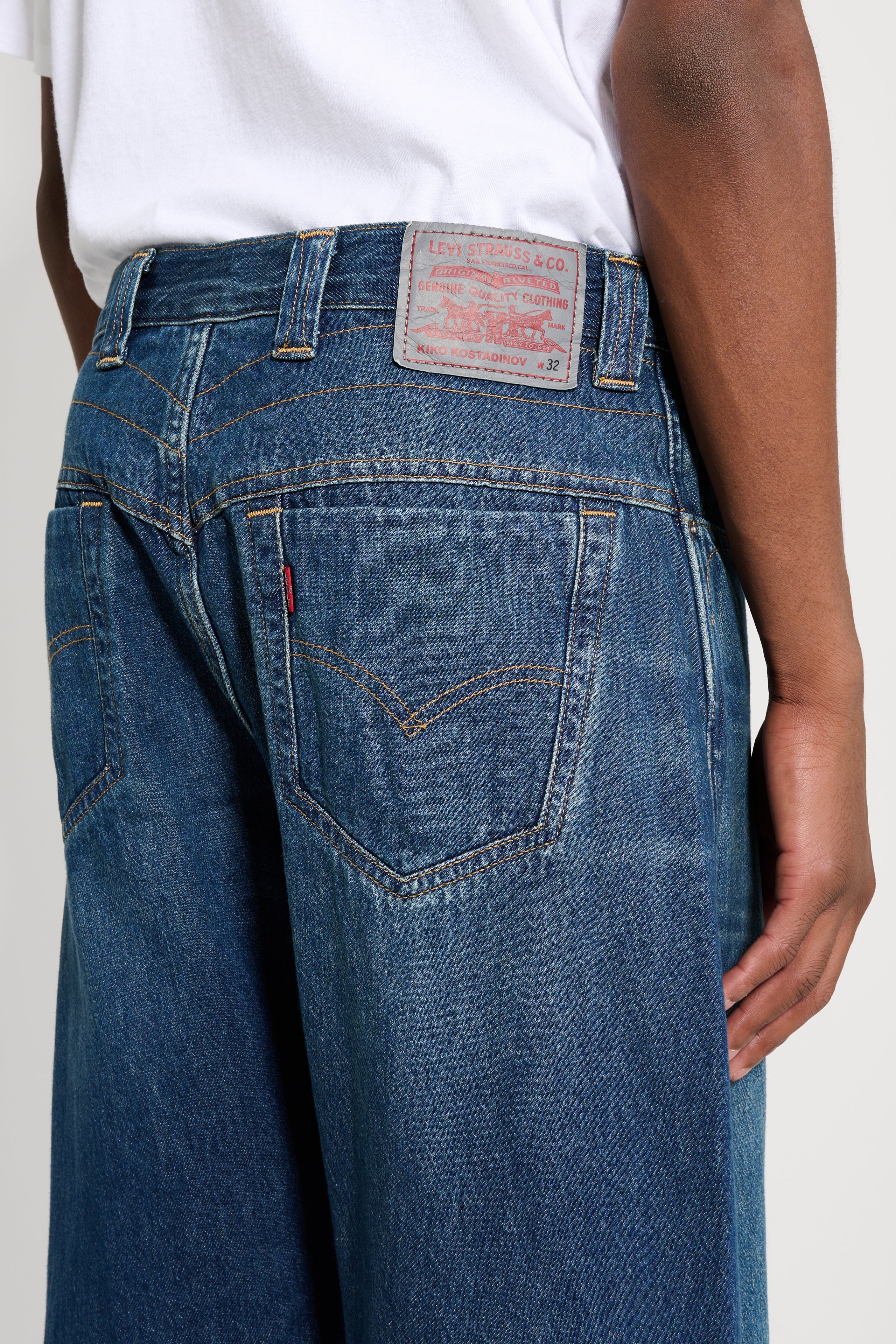 Kiko Kostadinov x Levi's M Baggy Jeans Mid Wash