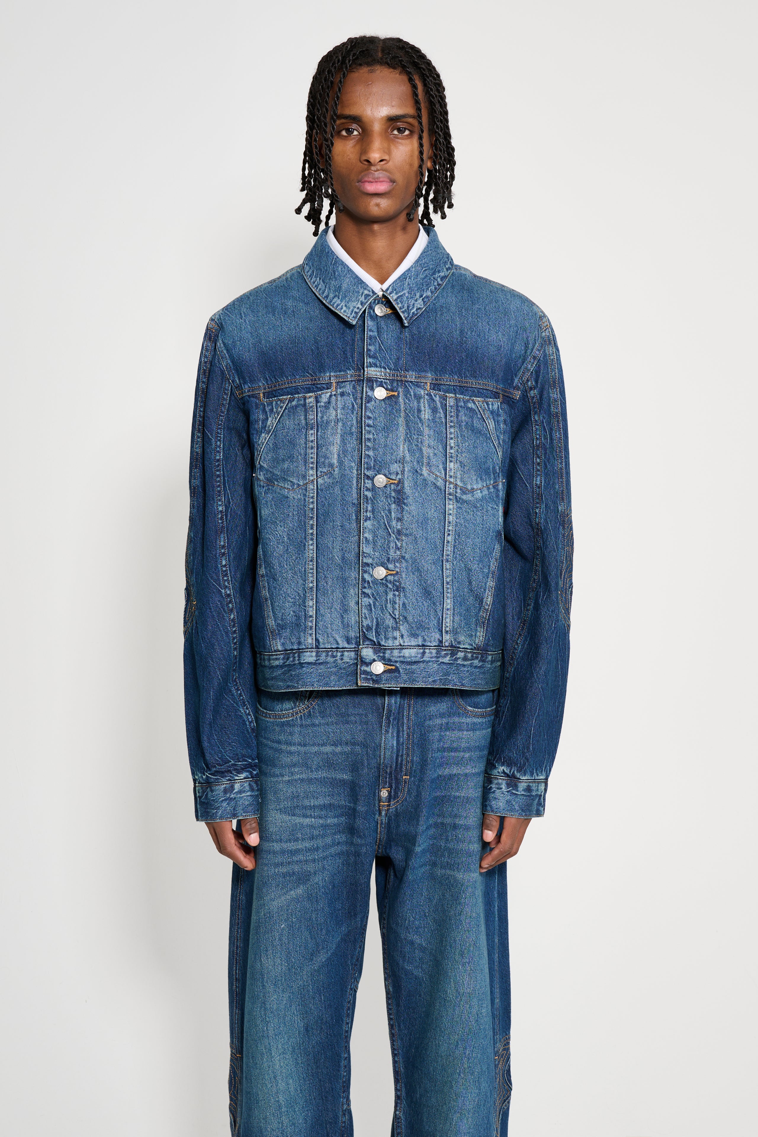 Kiko Kostadinov x Levi's M Trucker Mid Wash