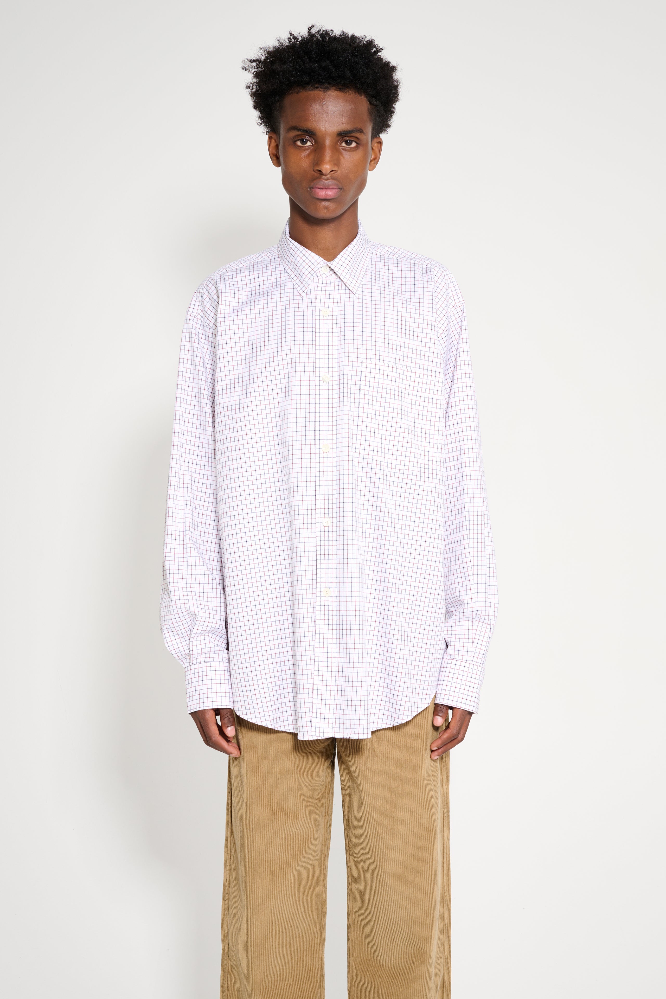 TRÈS BIEN everywear Oversize Classic Shirt Window Pane