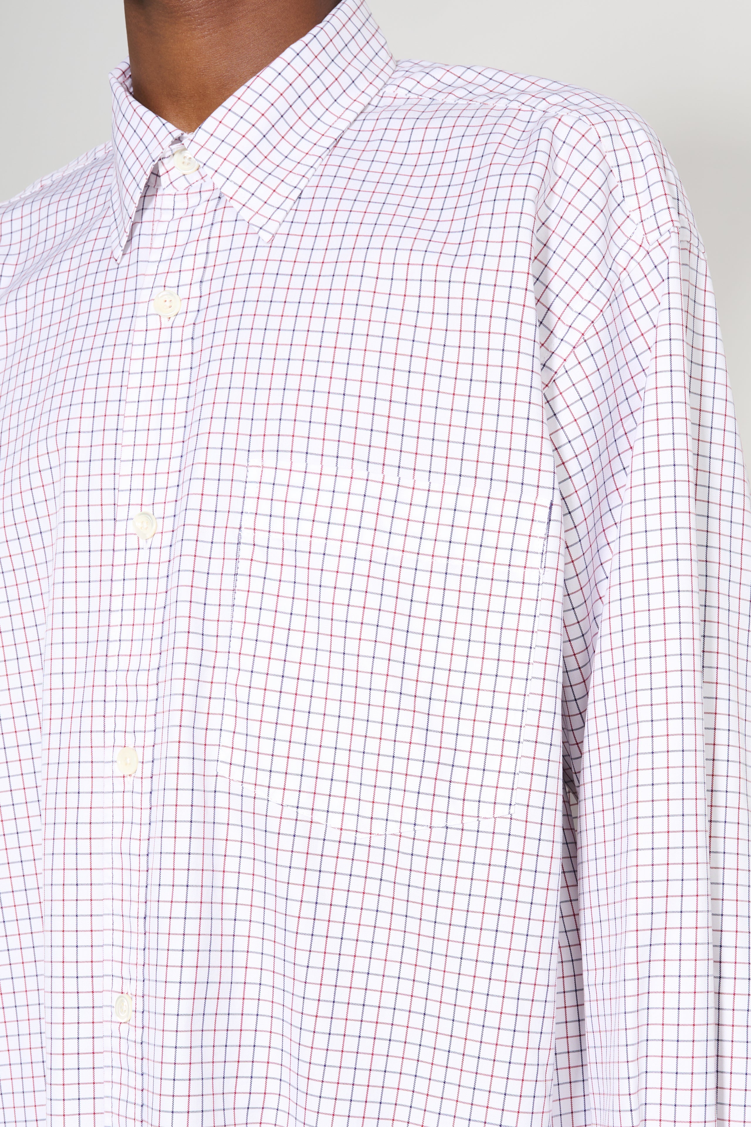 TRÈS BIEN everywear Oversize Classic Shirt Window Pane