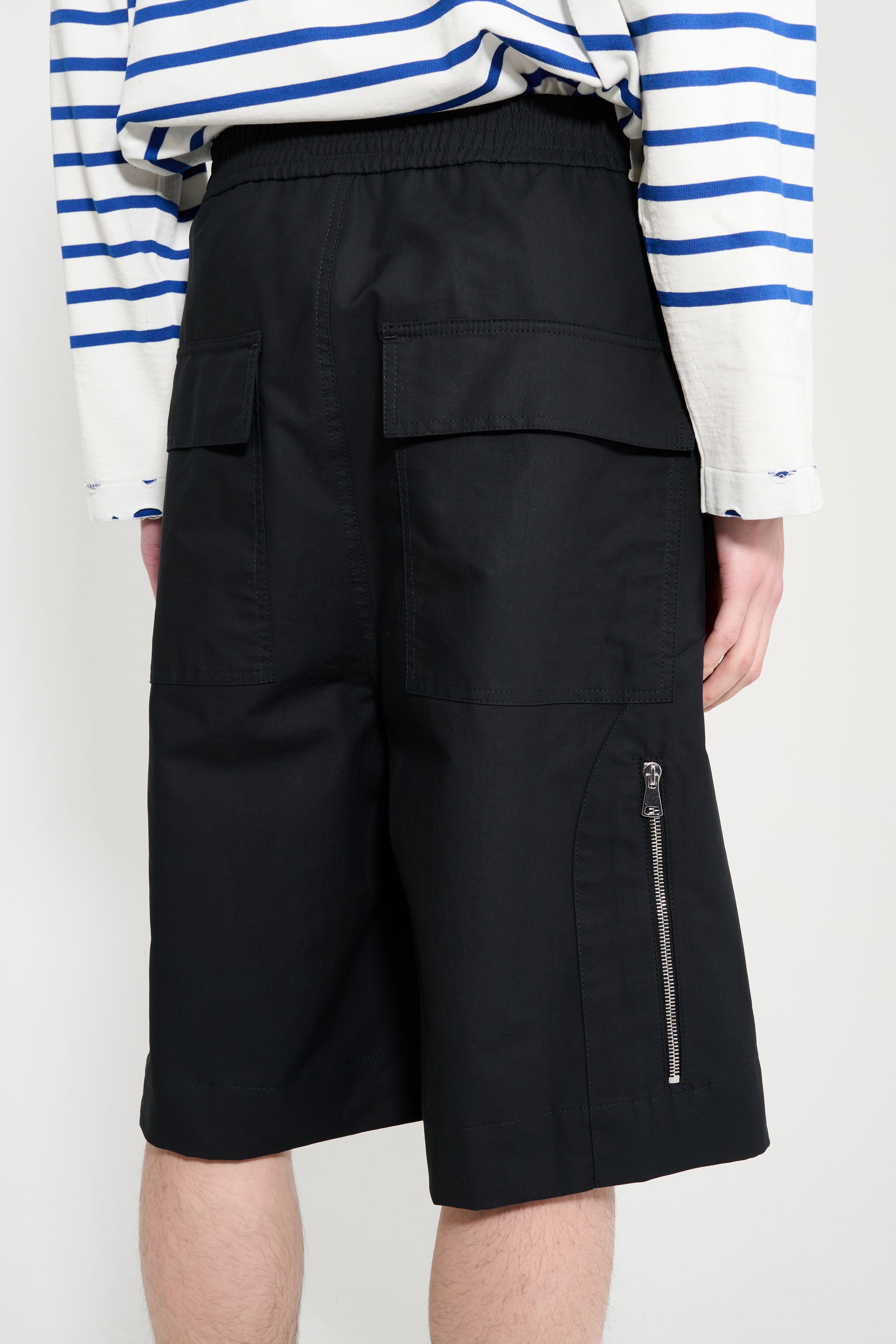 Namacheko Parachute Shorts Black