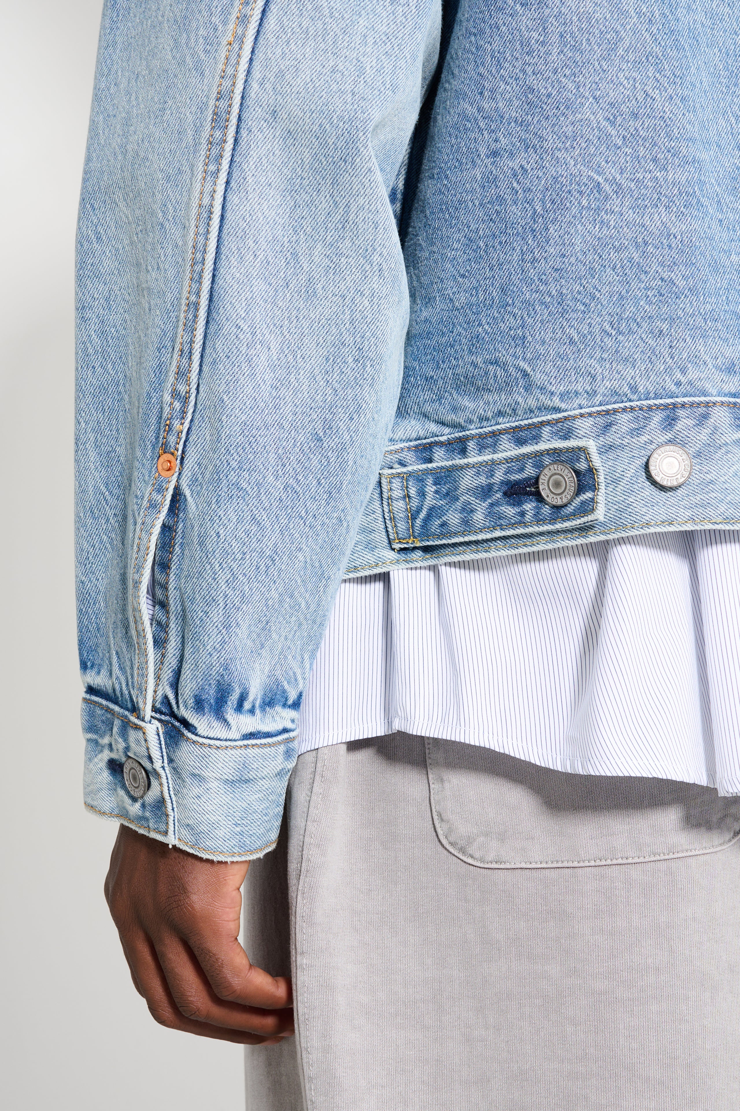 Levi's x Nike Trucker Denim Jacket Blue