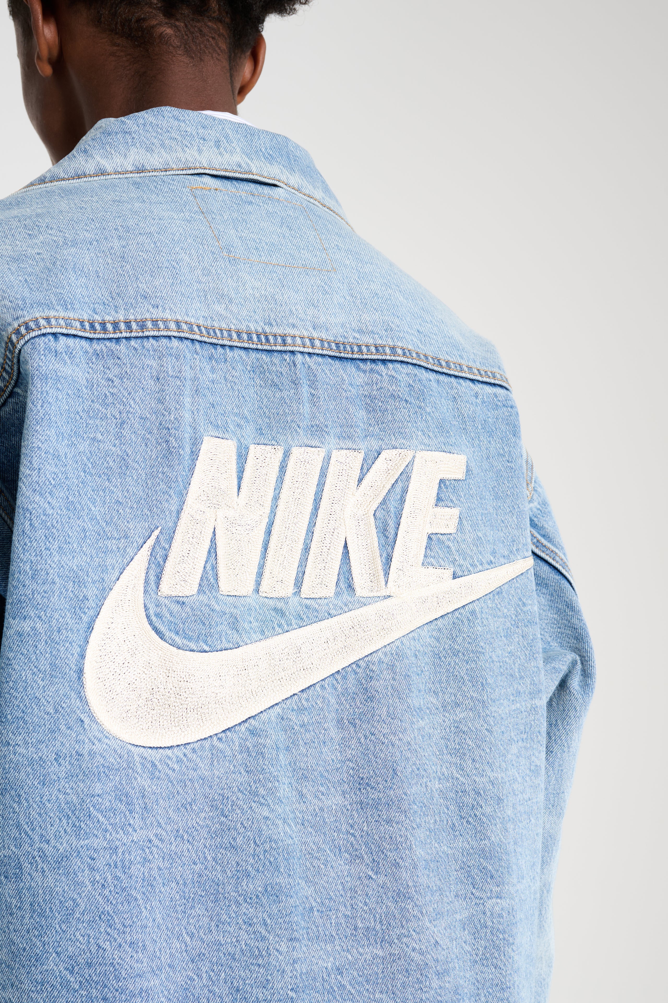 Levi's x Nike Trucker Denim Jacket Blue
