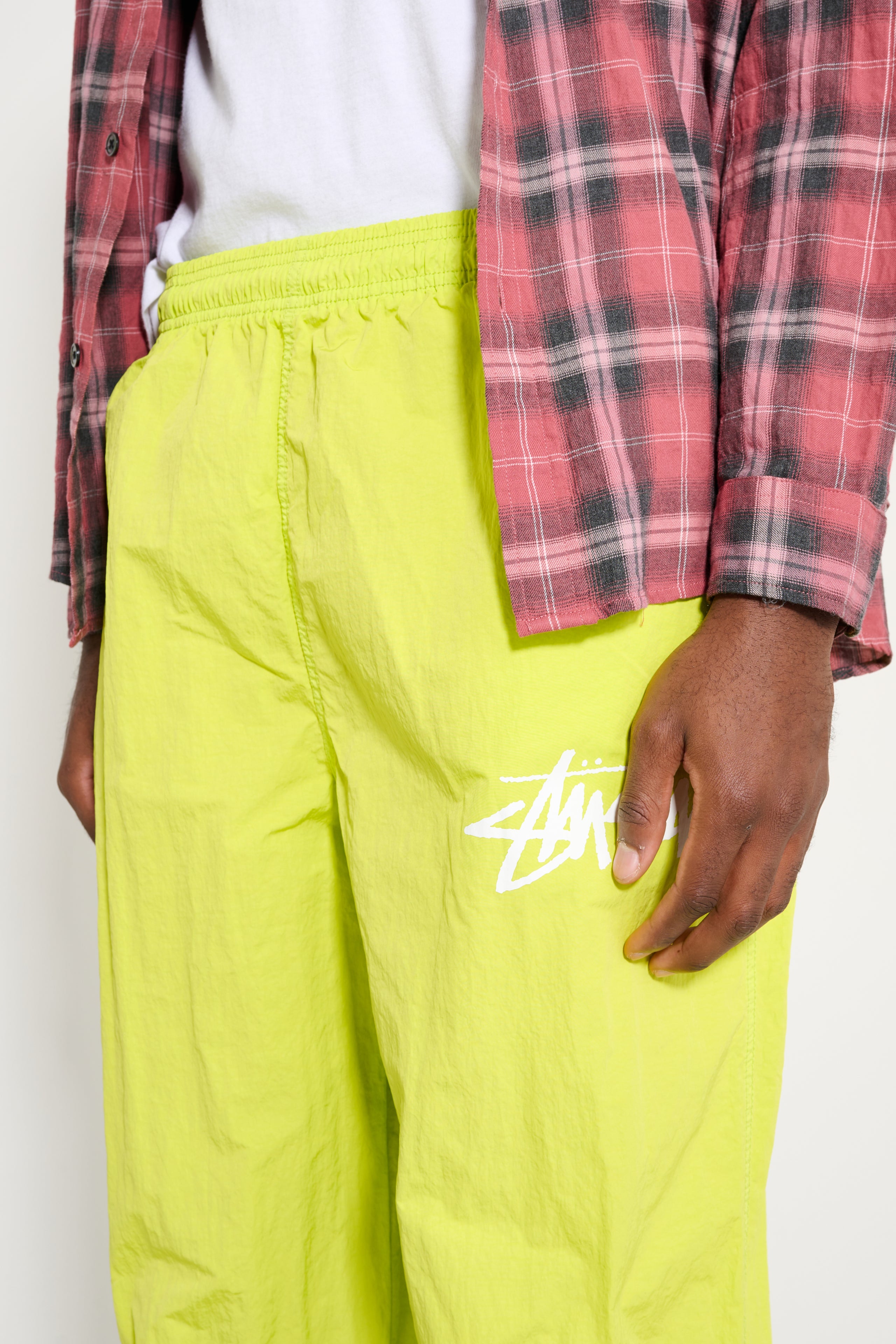Nike x Stüssy Beach Pants Bright Cactus