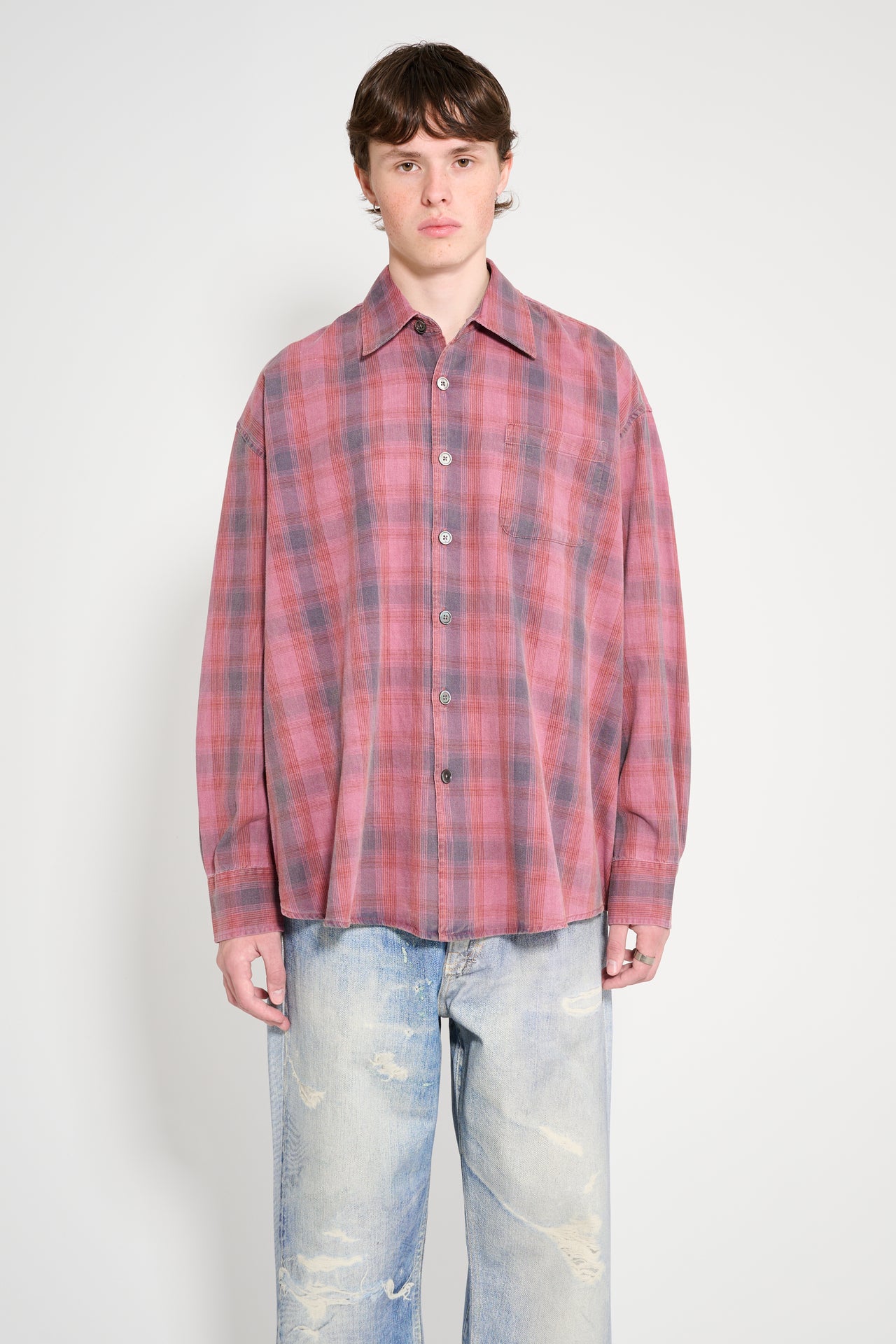 Our Legacy Borrowed Shirt Idaho Flannel Check