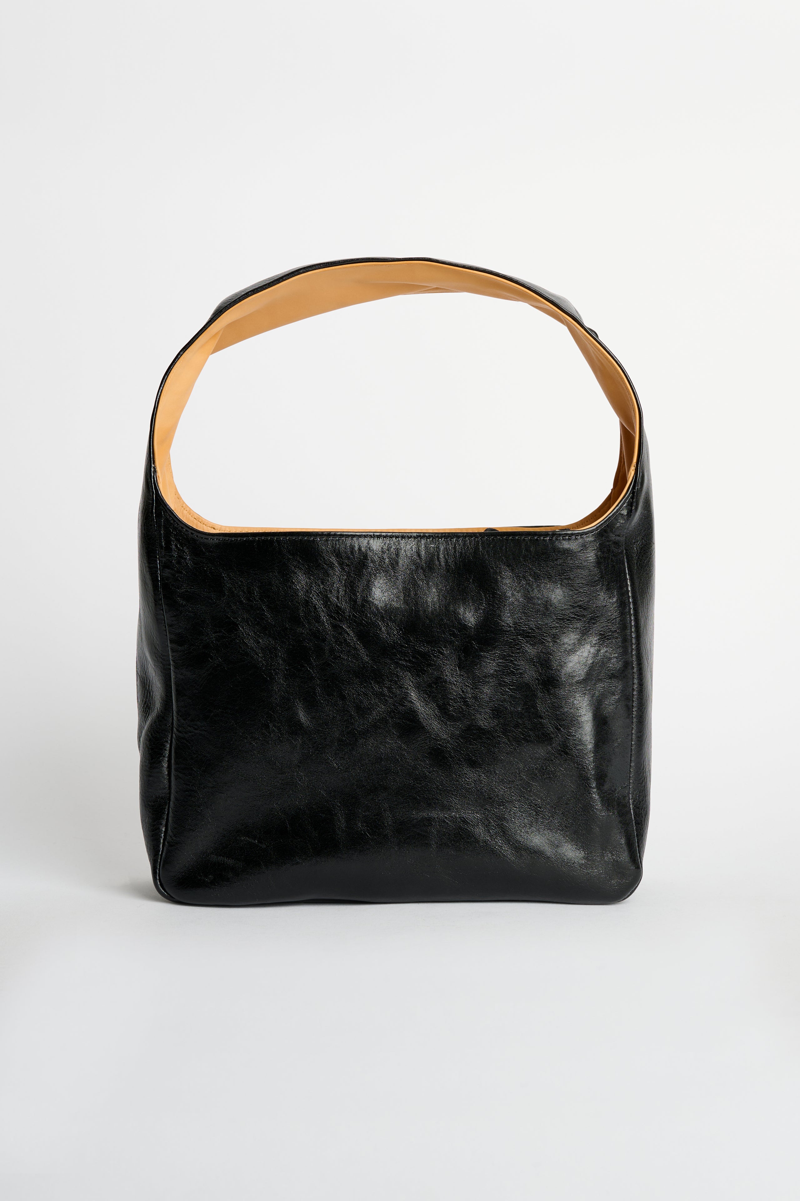 Our Legacy Brick Bag Black Leather