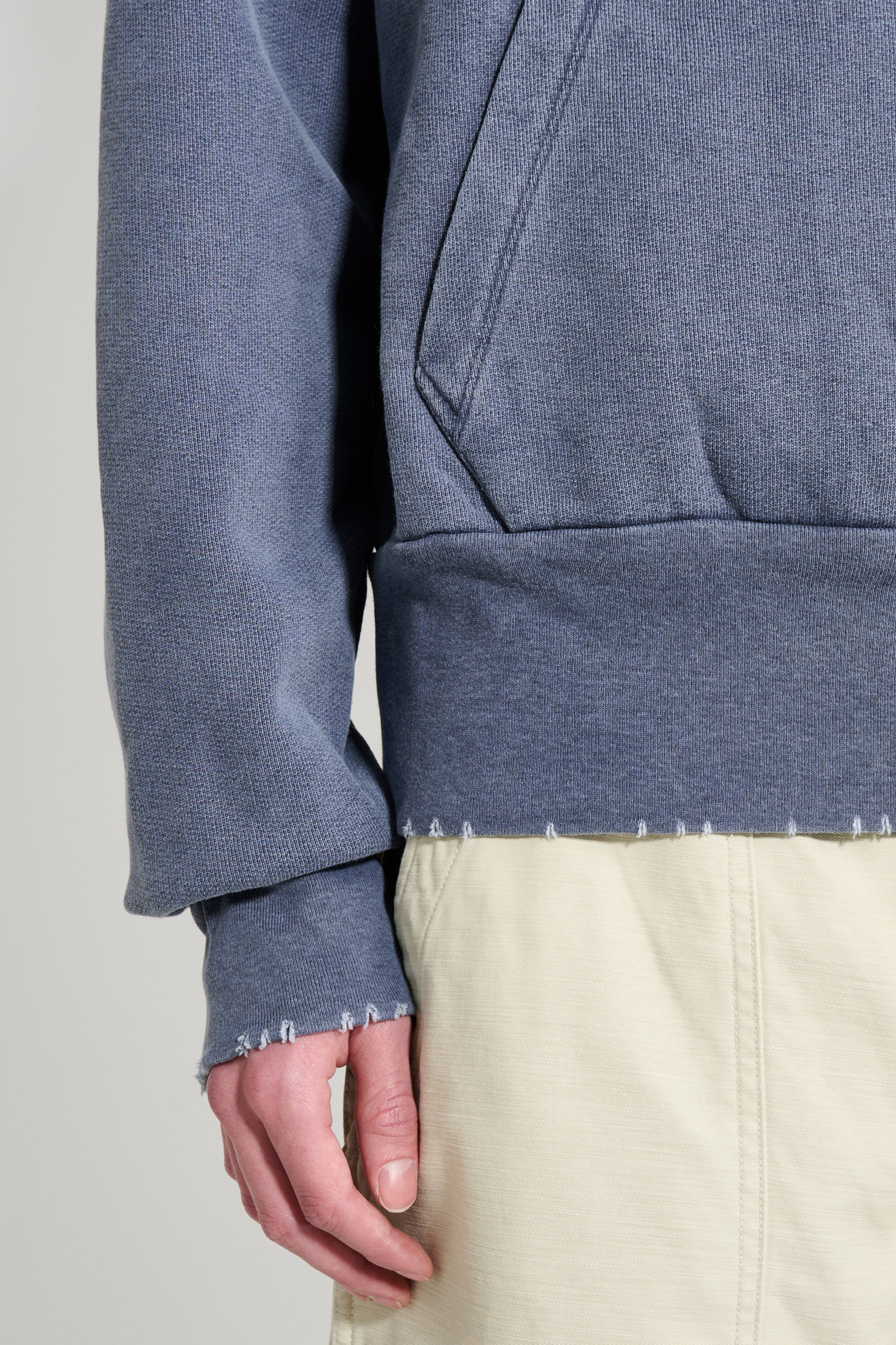 Our Legacy Relic Hoodie Blue 1000 Points Print