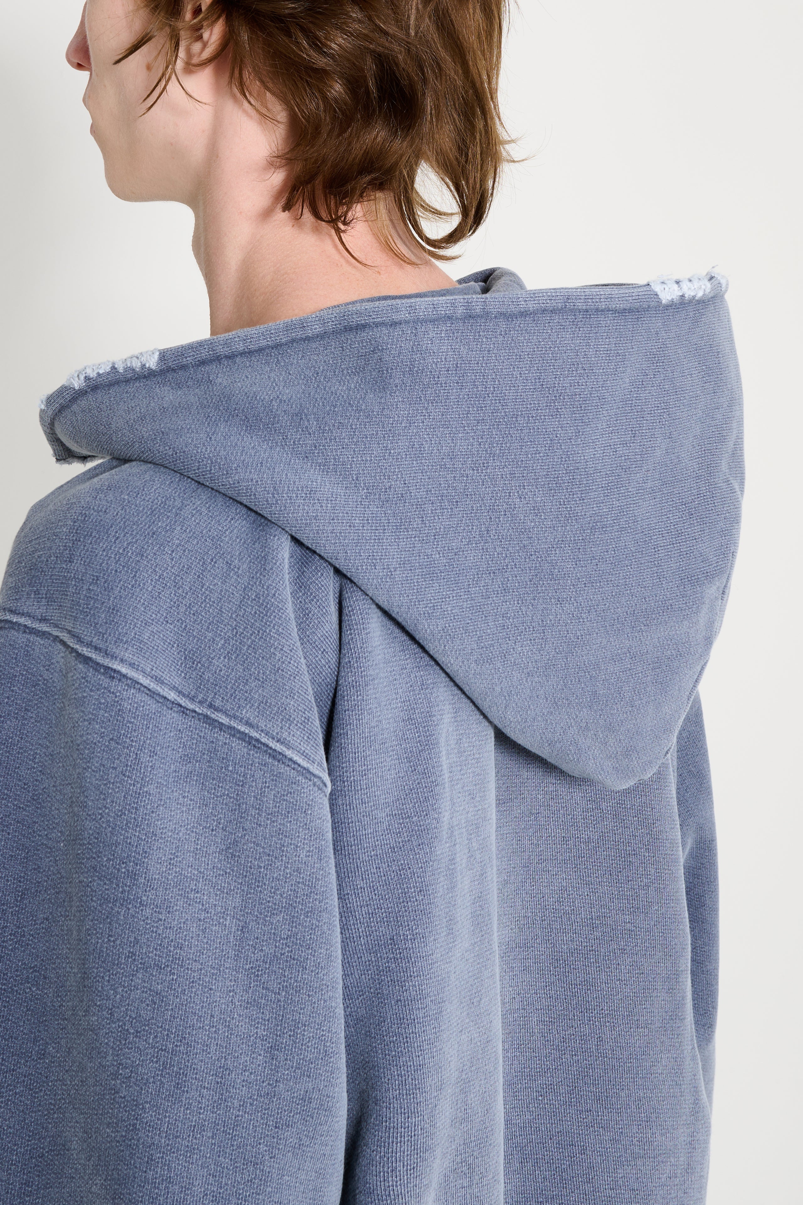 Our Legacy Relic Hoodie Blue 1000 Points Print