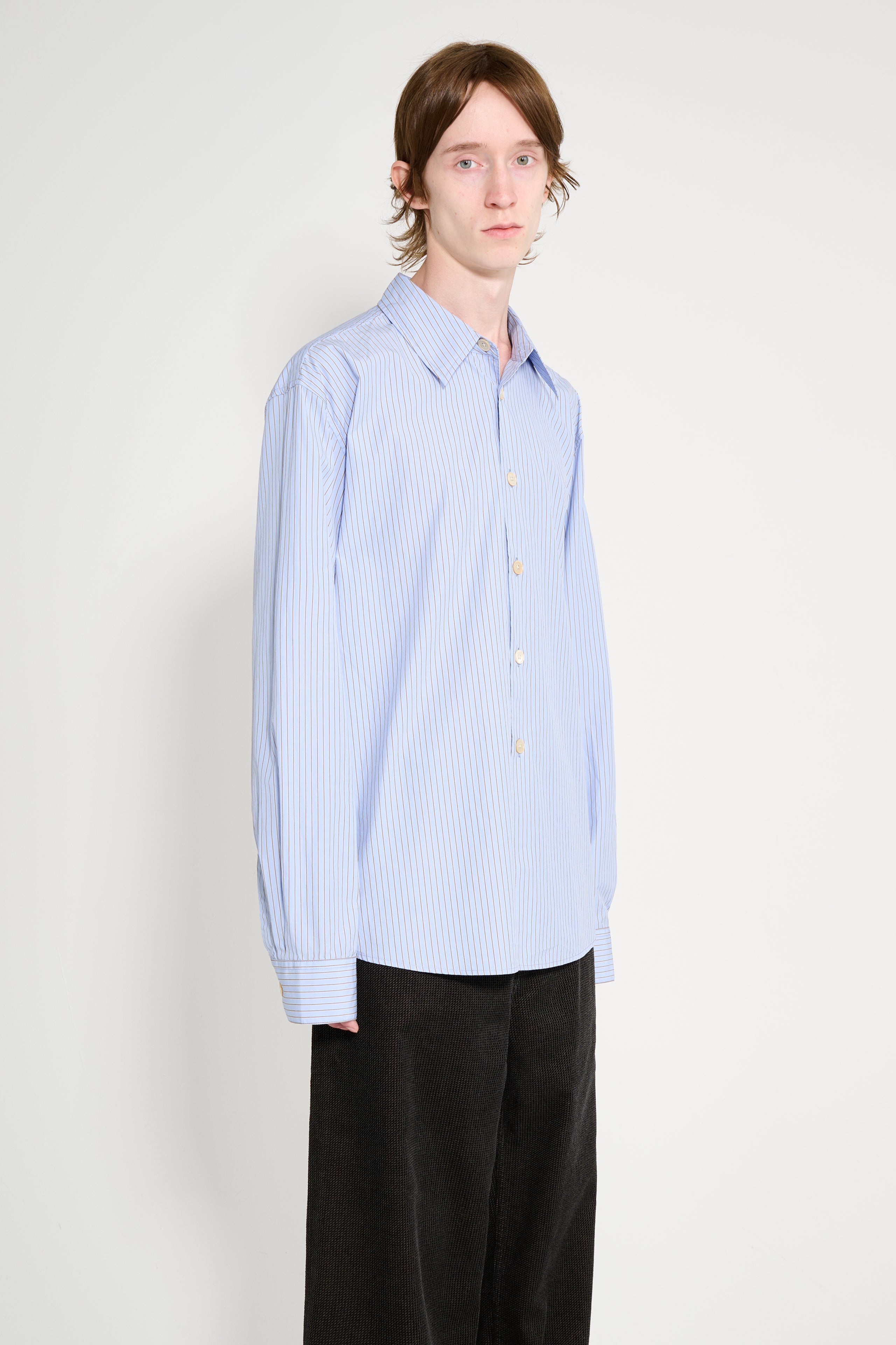 Our Legacy Beyond Shirt Typewriter Stripe Poplin