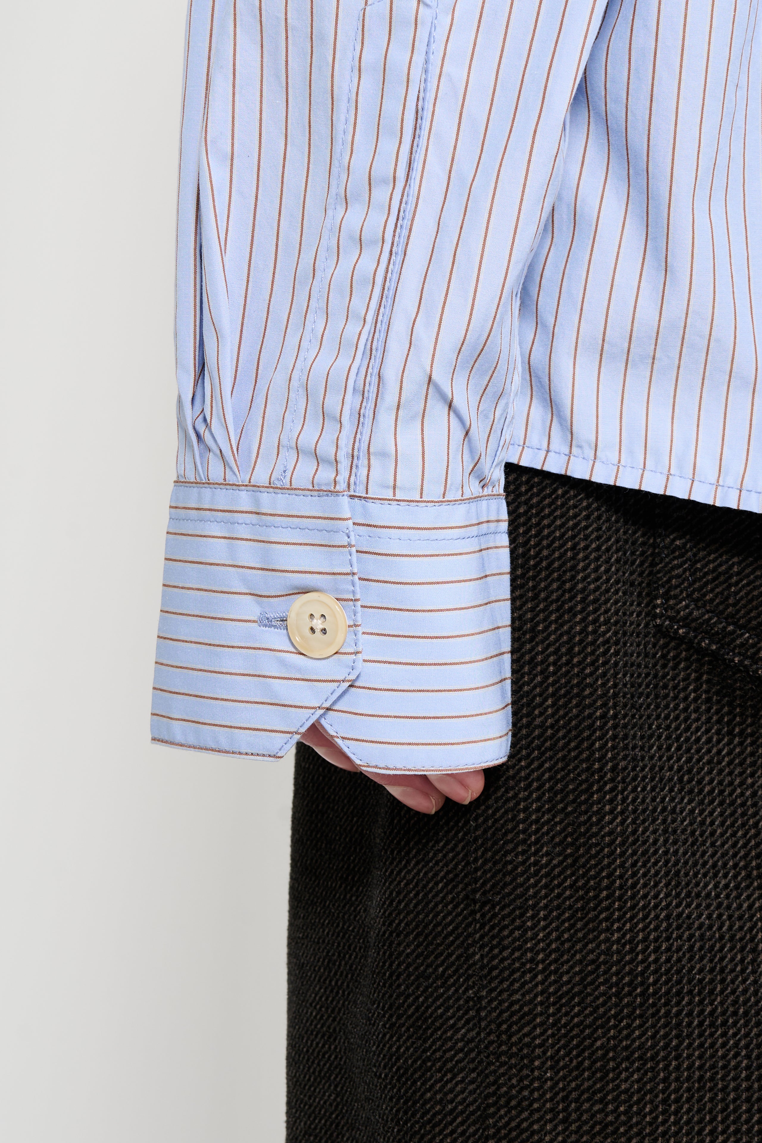 Our Legacy Beyond Shirt Typewriter Stripe Poplin