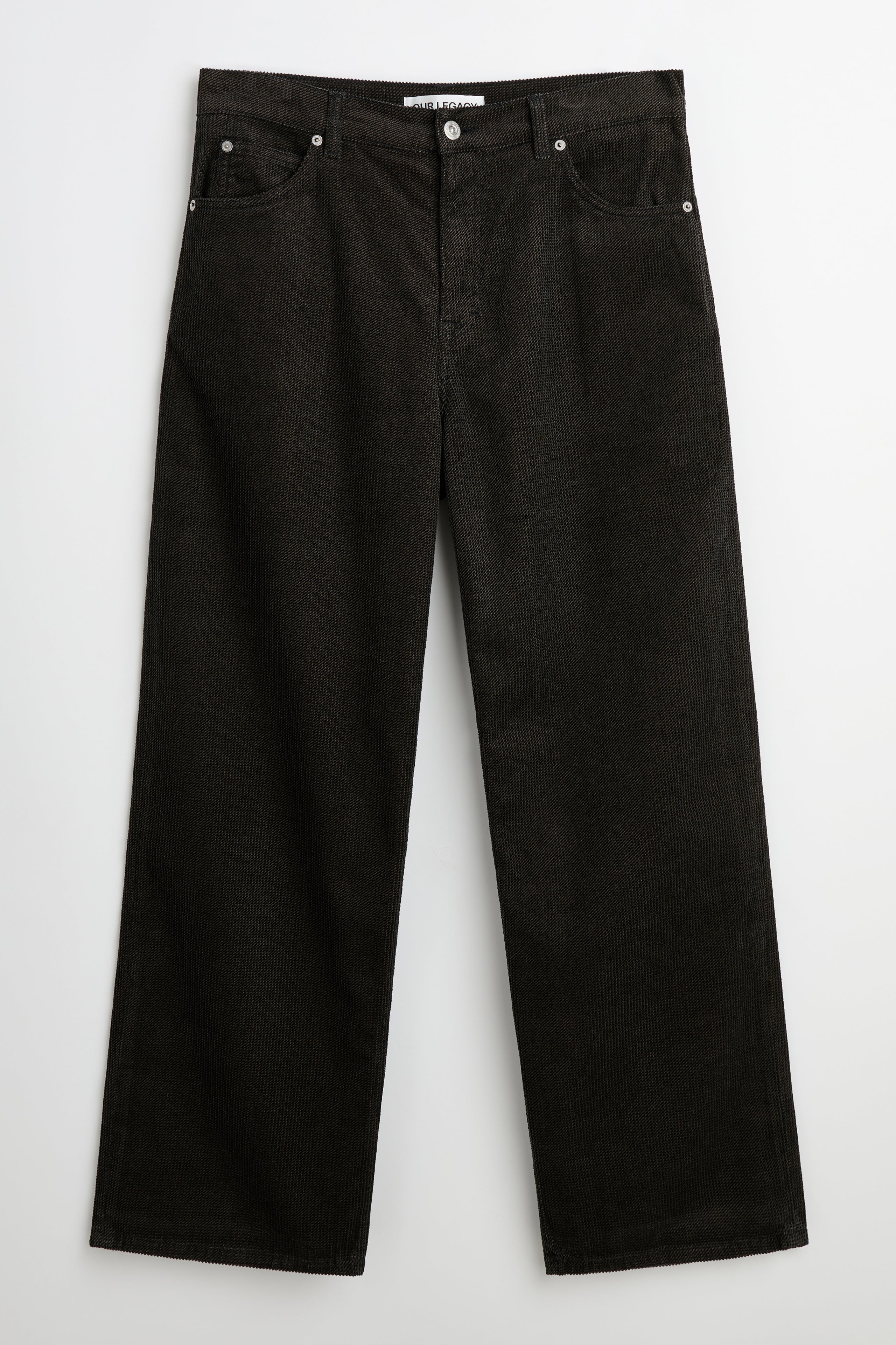 Our Legacy Vast Cut Jeans Dark Brown Twill Cord