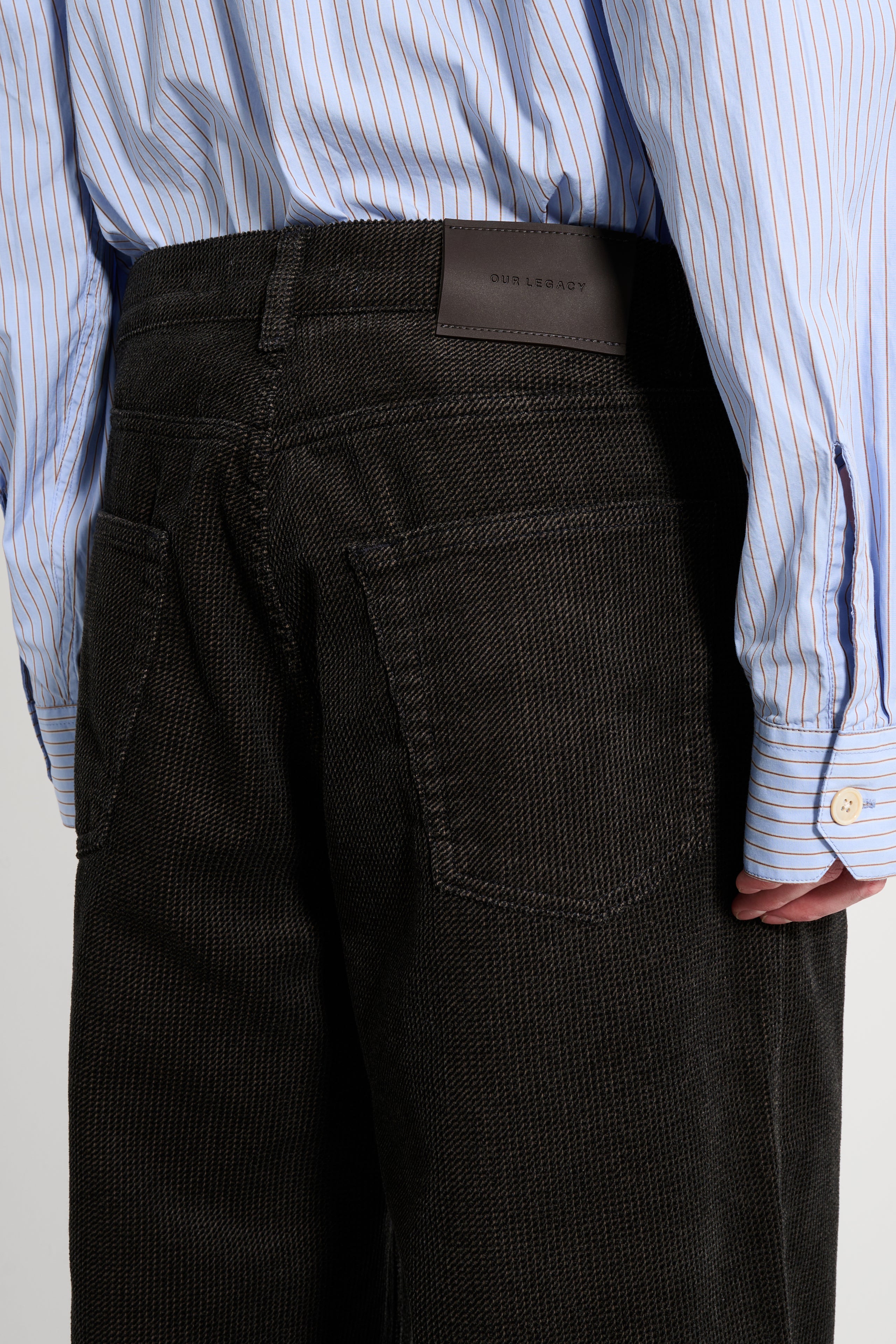 Our Legacy Vast Cut Jeans Dark Brown Twill Cord