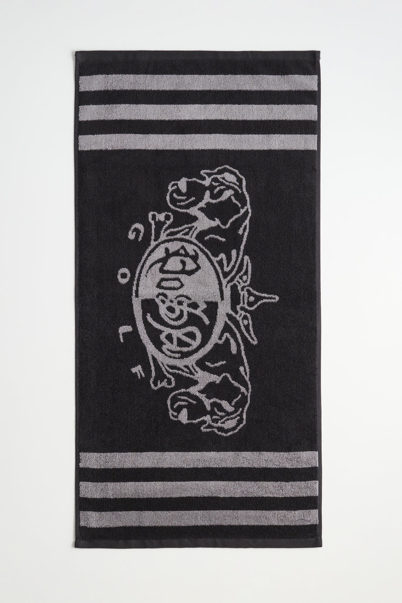 Posa Golf Logo Golf Towel Grey / Charcoal