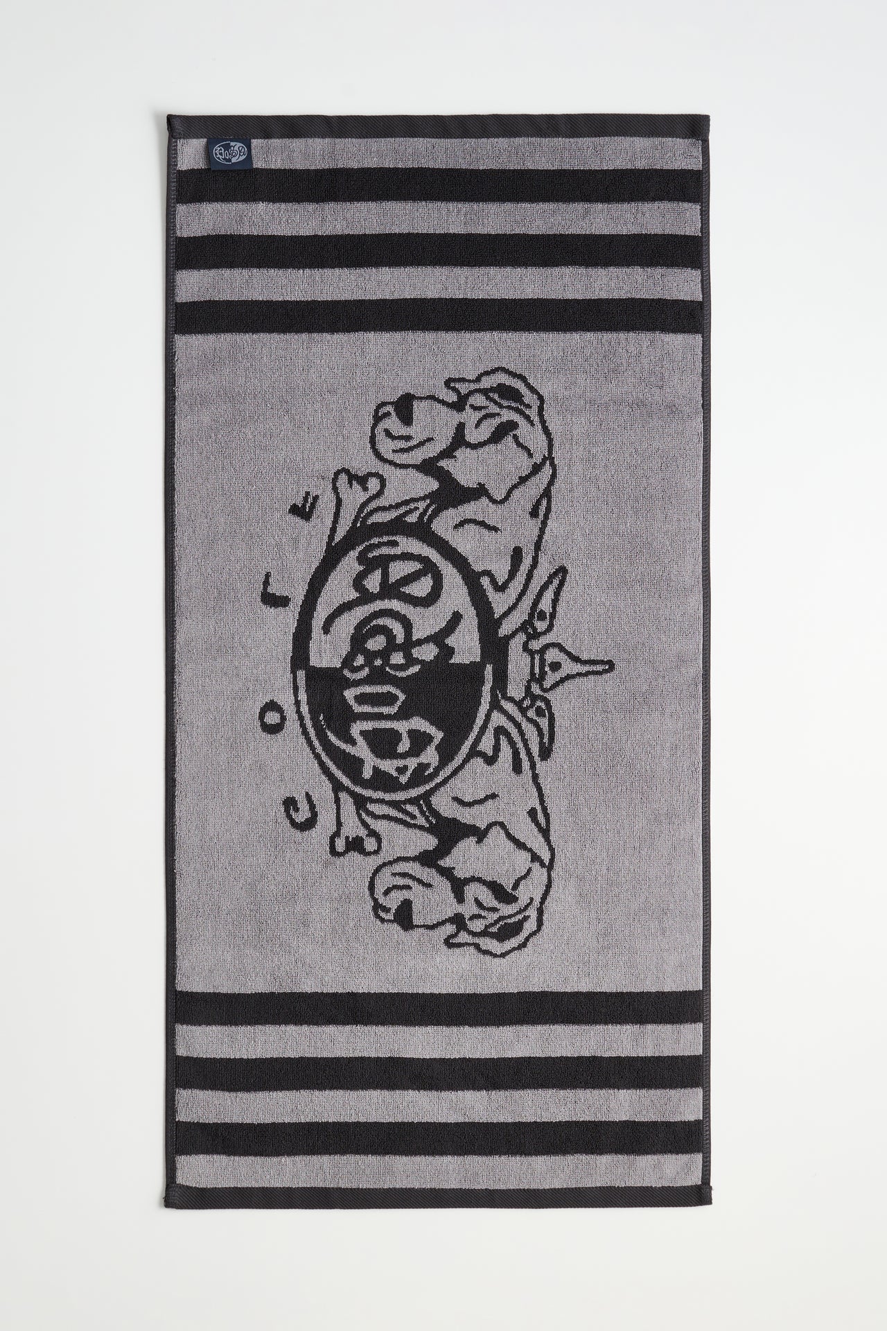 Posa Golf Logo Golf Towel Grey / Charcoal