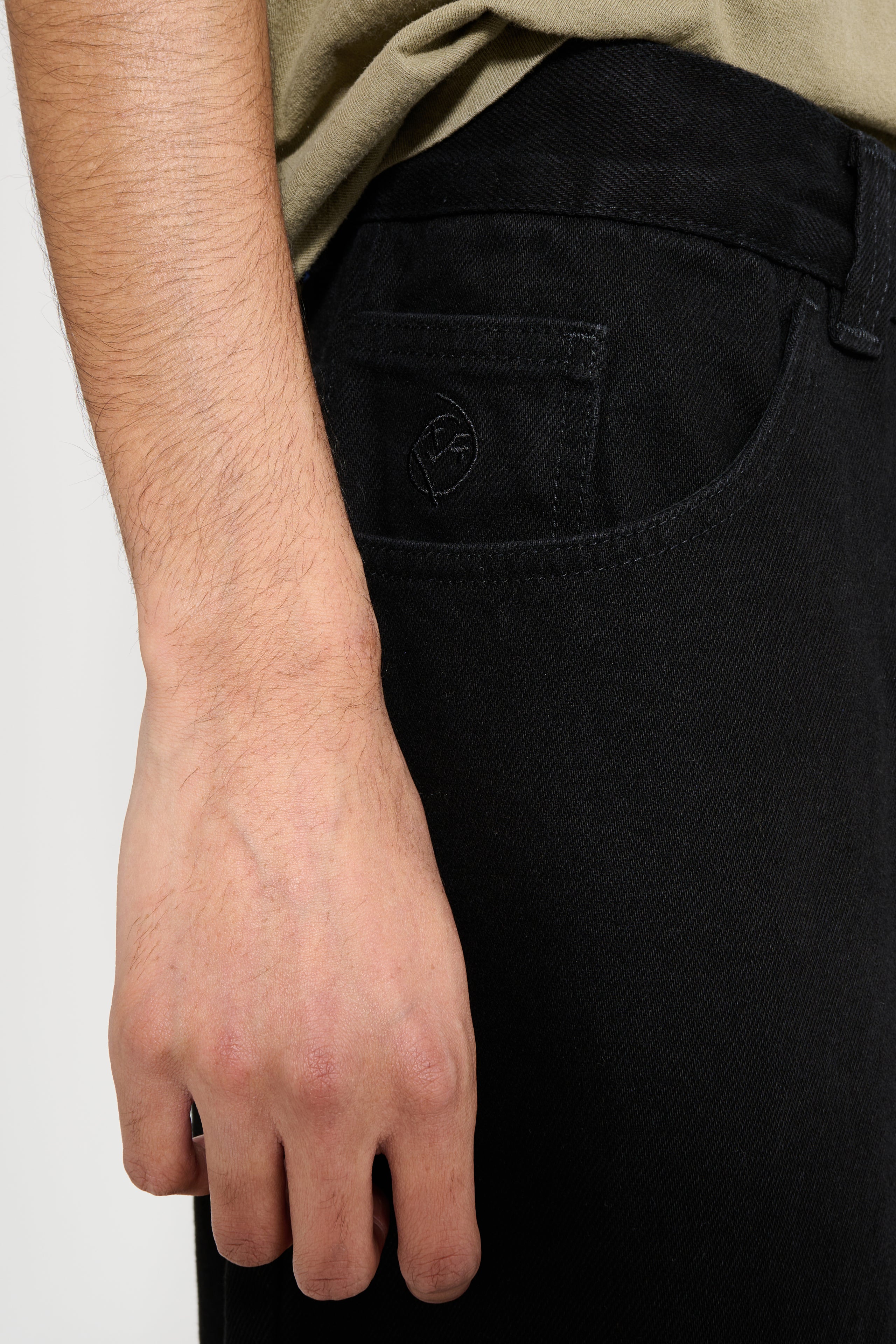 Polar Skate Co. Big Boy Jeans Pitch Black