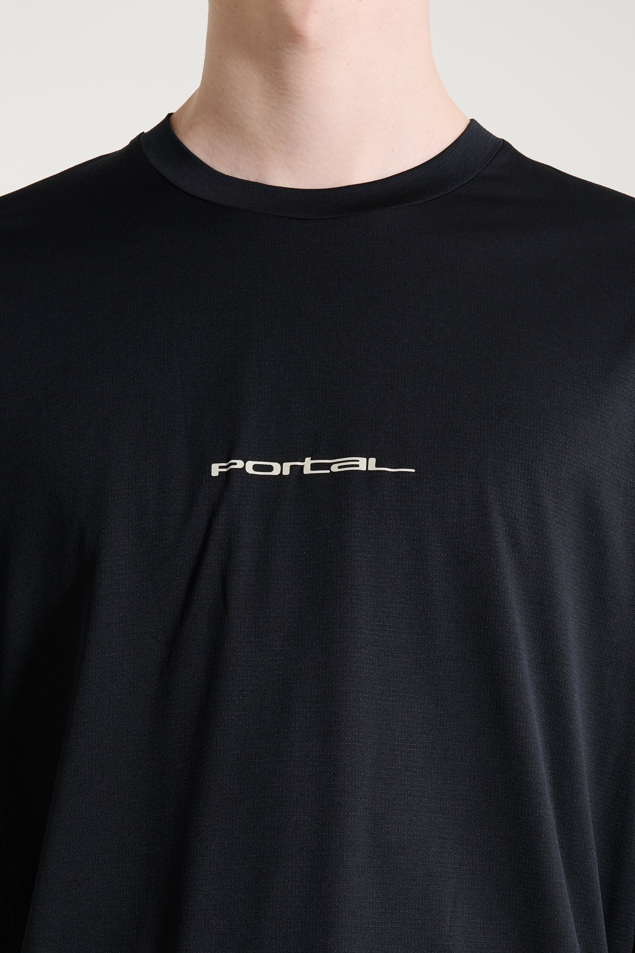 Portal Lateral Peak LS T-shirt Black Beauty