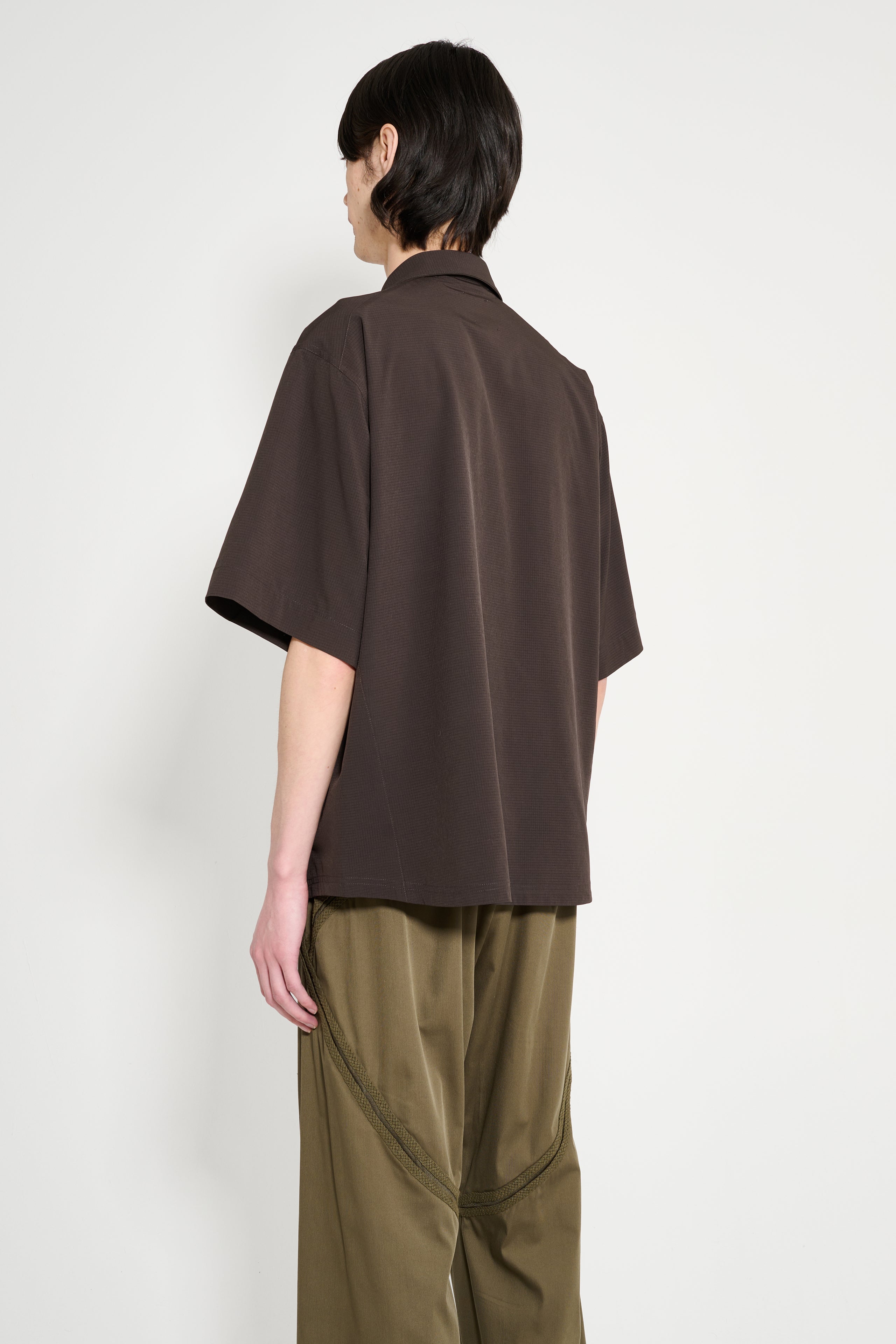 ROA Dot Air Shirt Dark Brown