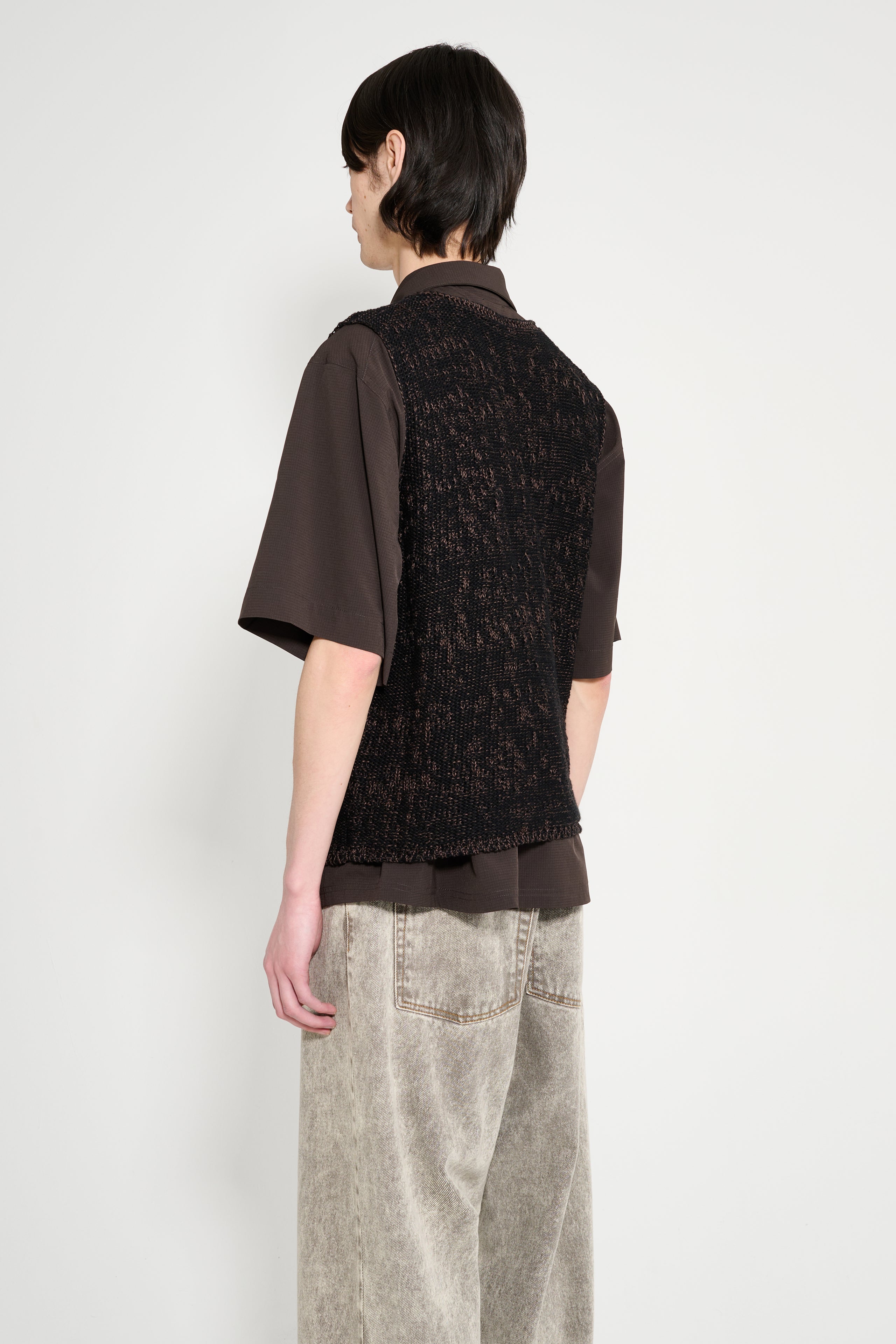 ROA Vortex Vest Black Brown