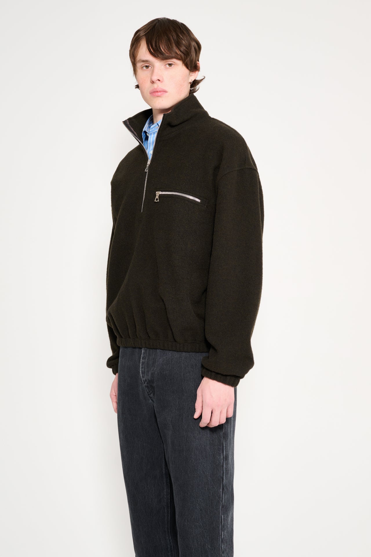 Rier Polar Fleece Tourbe