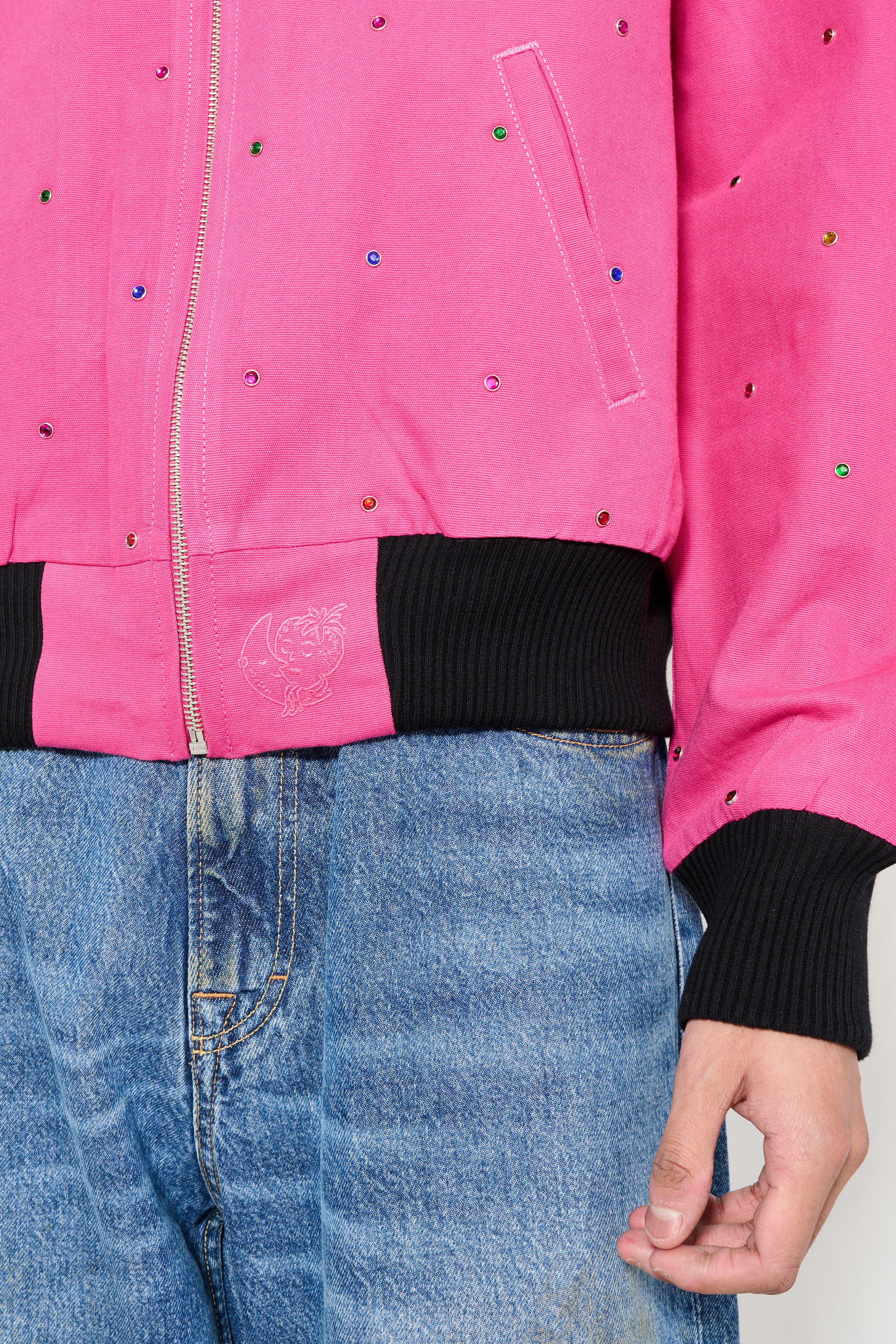 Sky High Farm Studded Work Jacket Pink