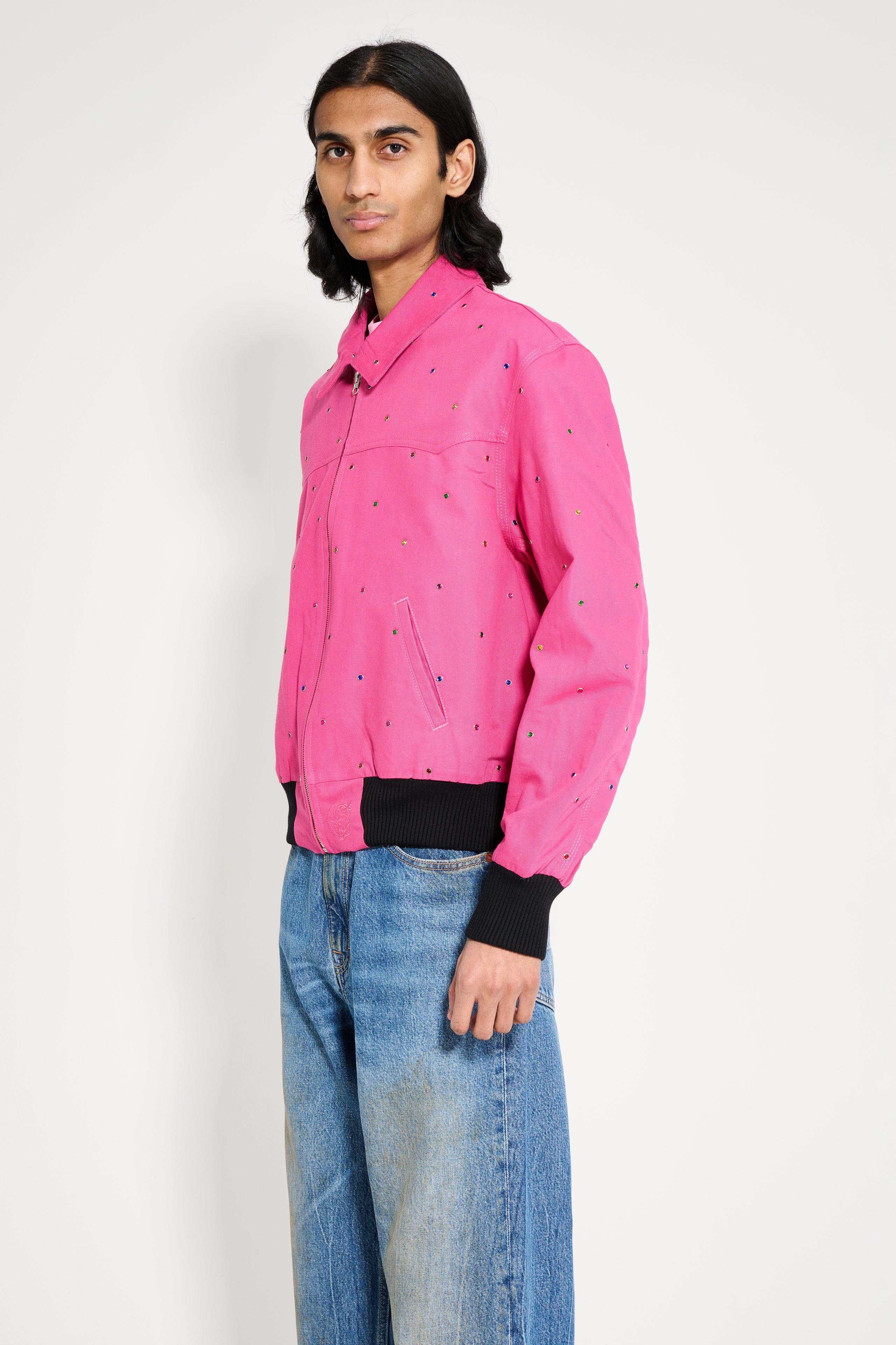 Sky High Farm Studded Work Jacket Pink