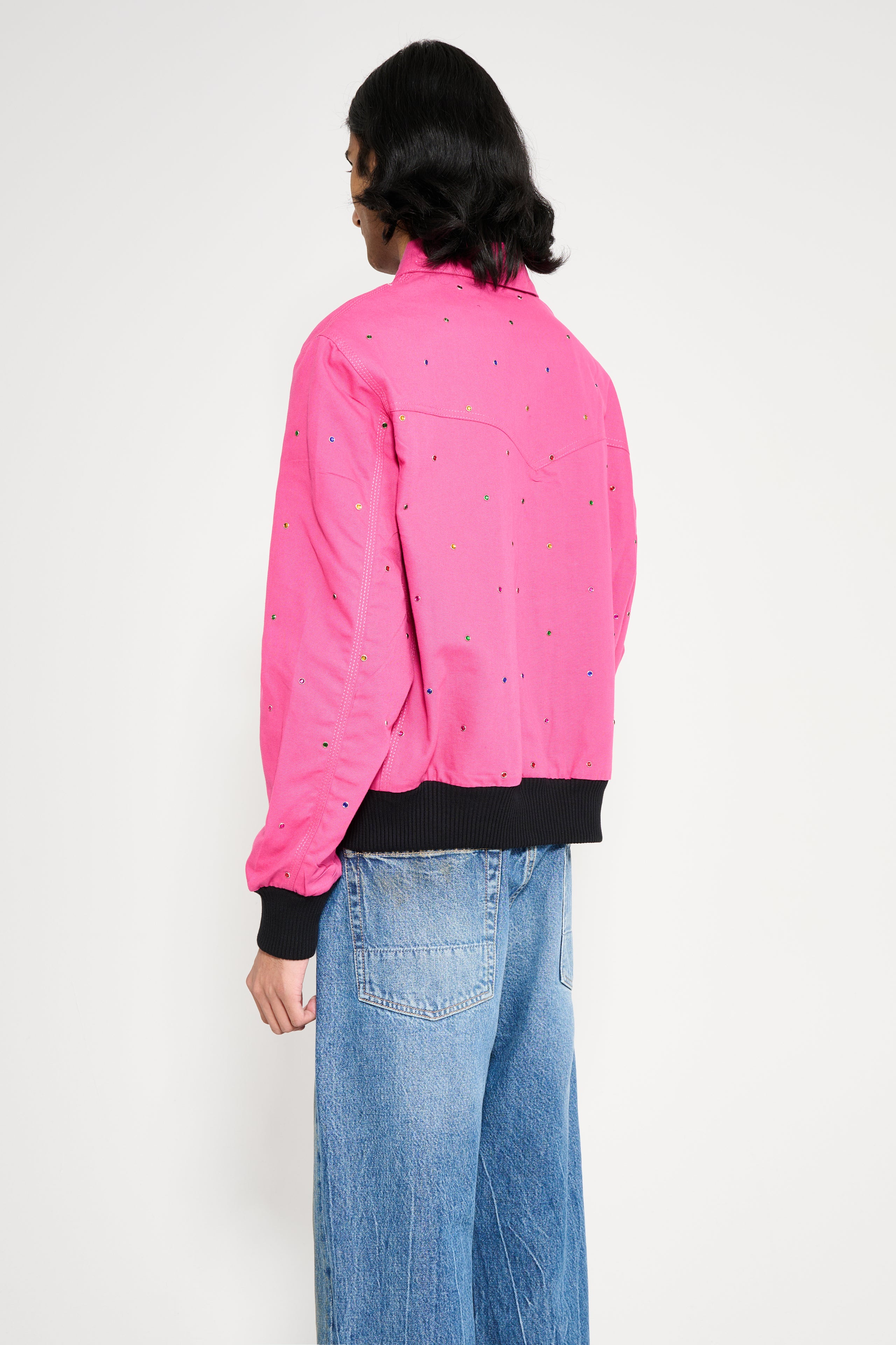 Sky High Farm Studded Work Jacket Pink
