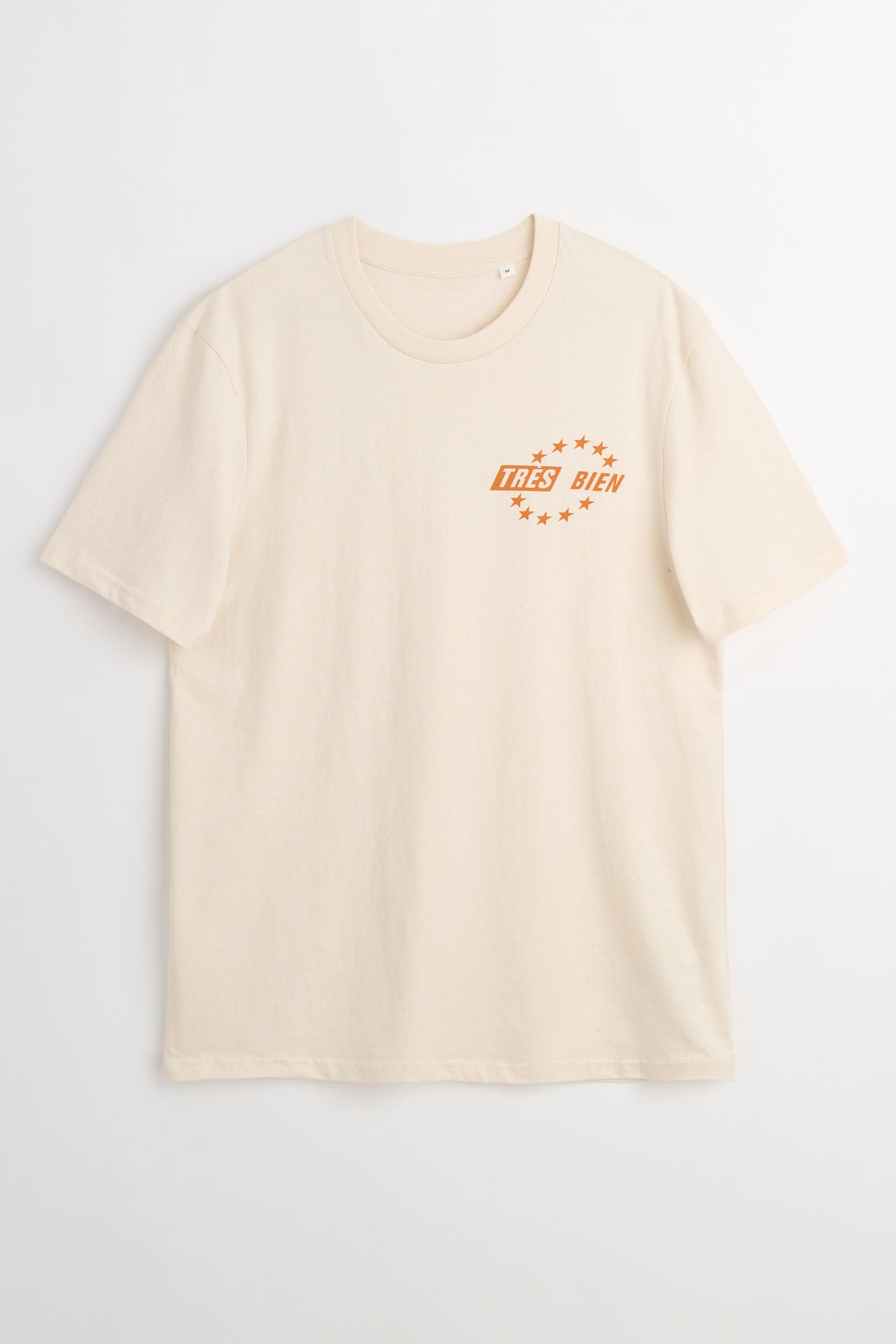 TRÈS BIEN Sport Logo Tee Natural Raw