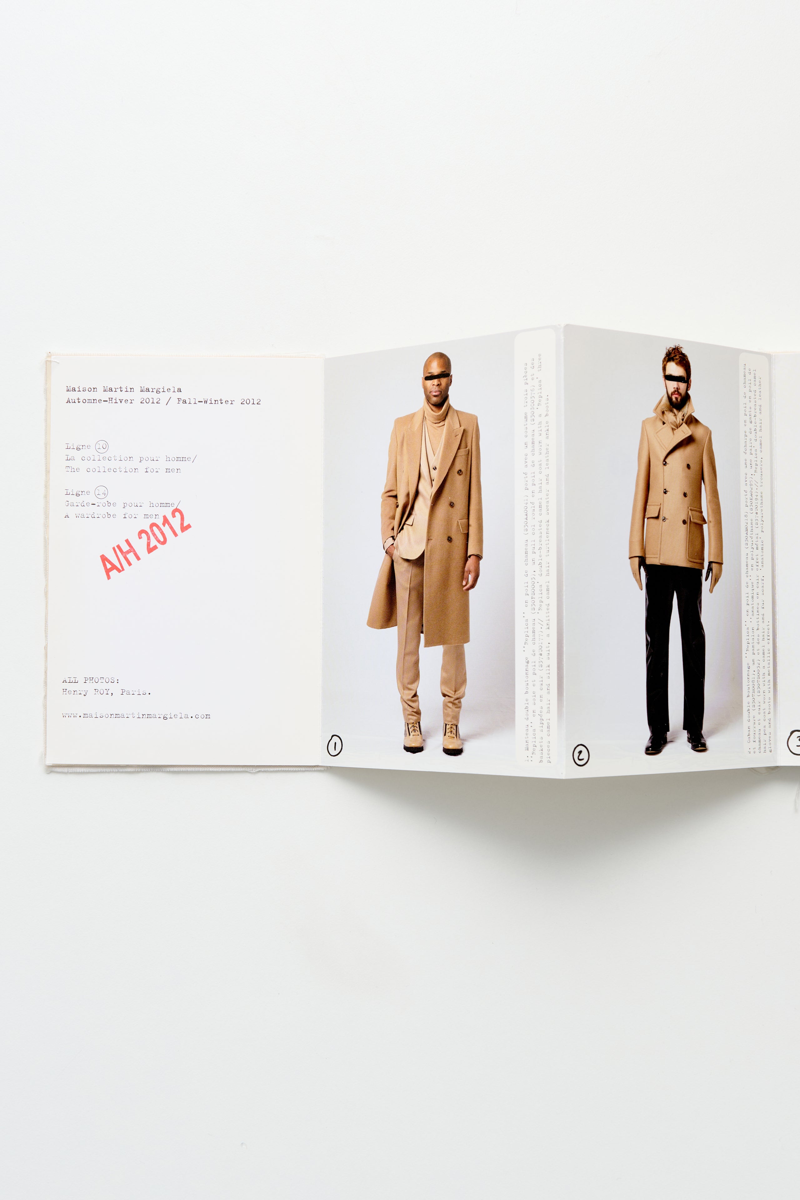 Maison Martin Margiela Men’s Collection Fall / Winter 2012