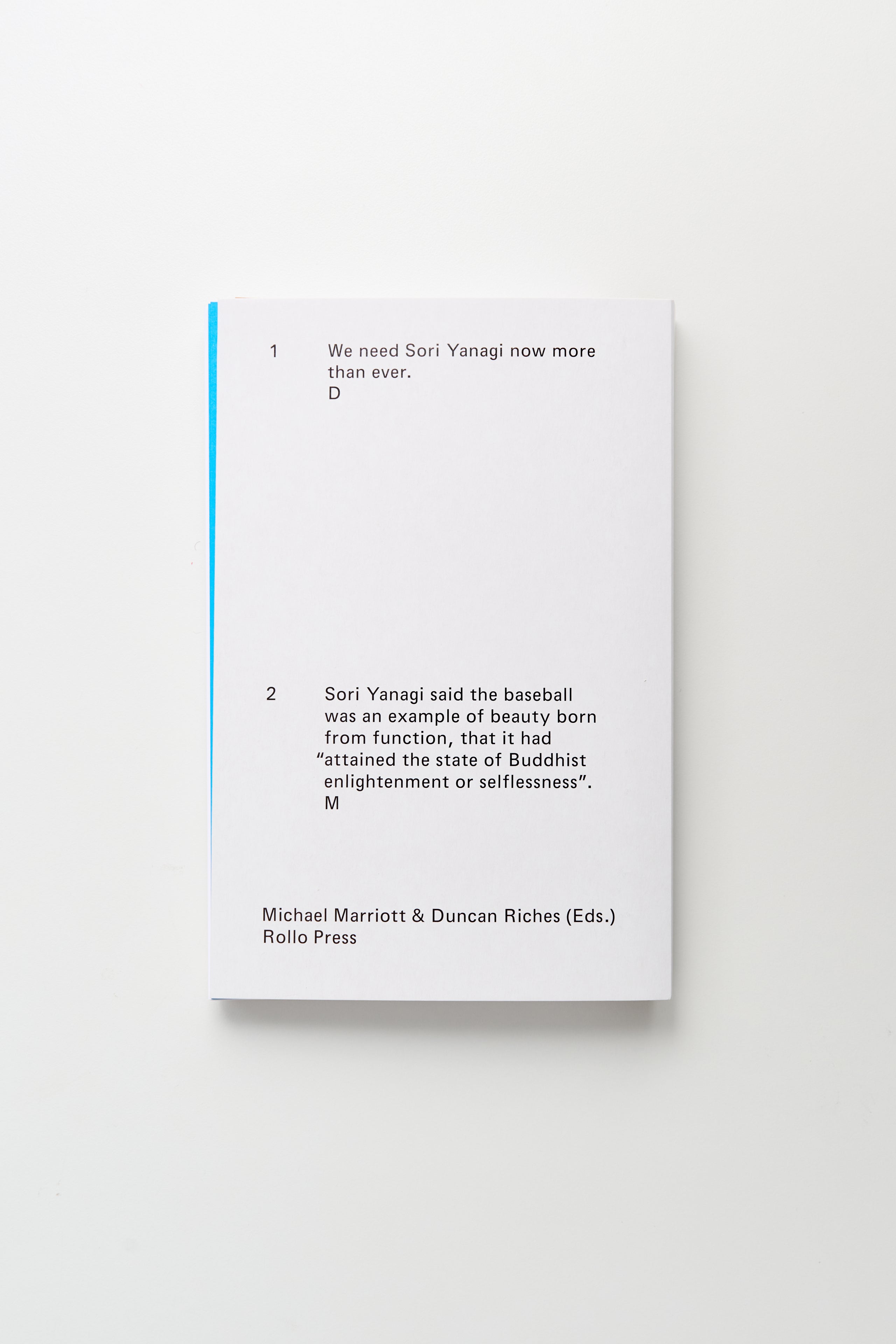 The Sori Yanagi Appreciation Society