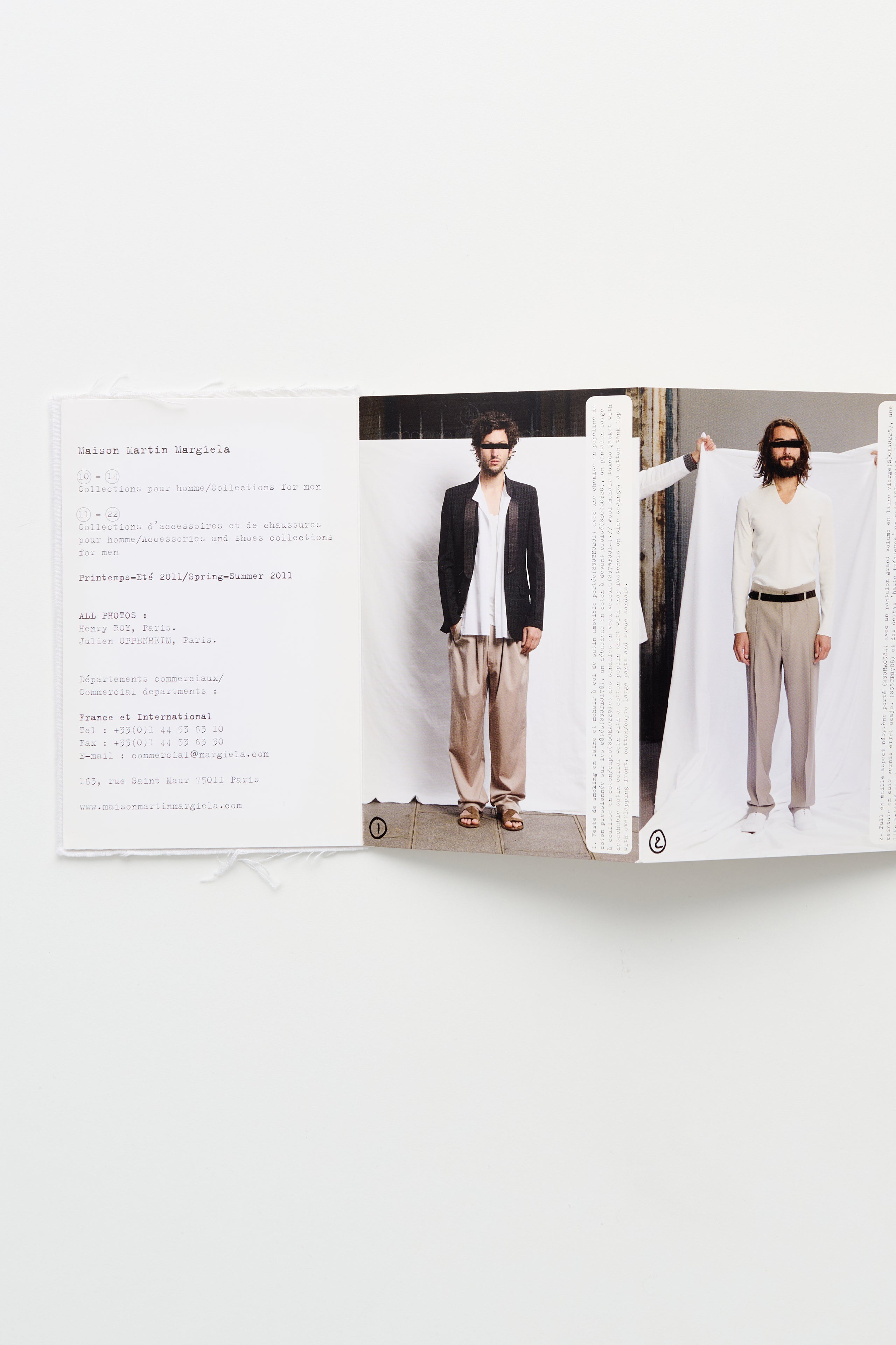 Maison Martin Margiela Men’s Collection Spring / Summer 2011