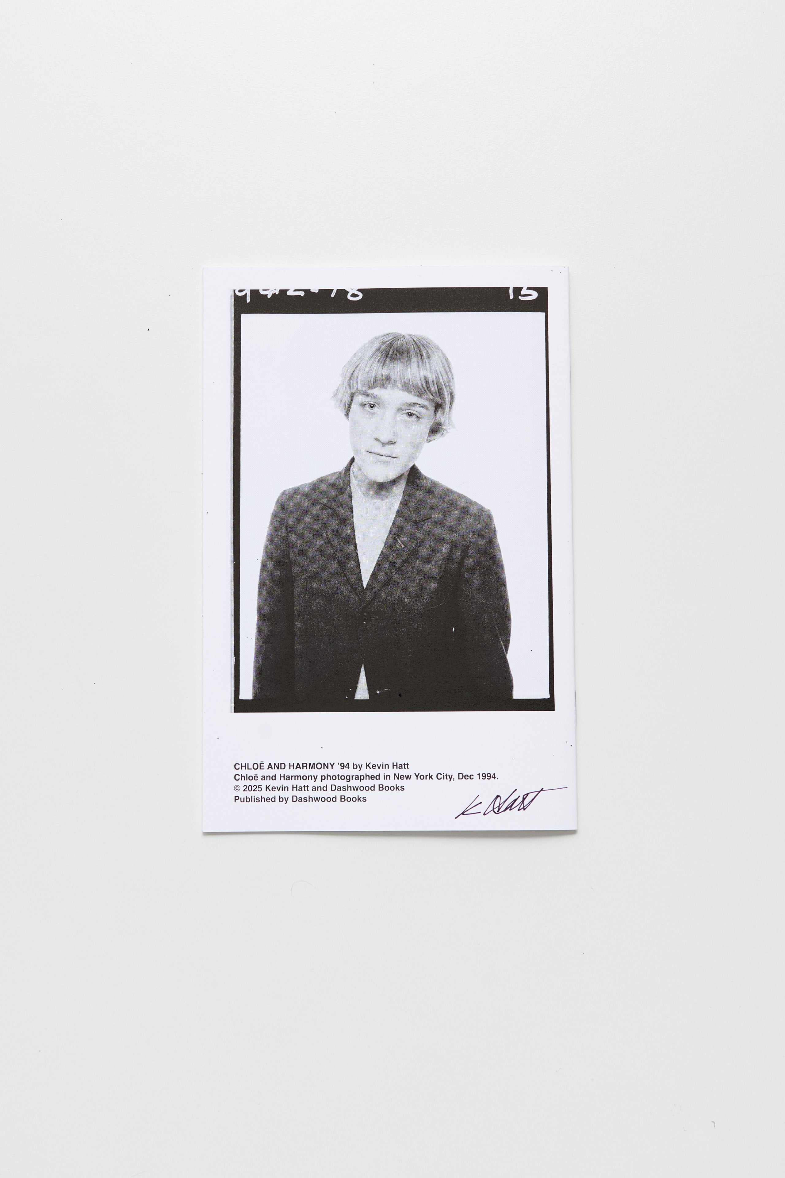 Chloë and Harmony ‘94 by Kevin Hatt